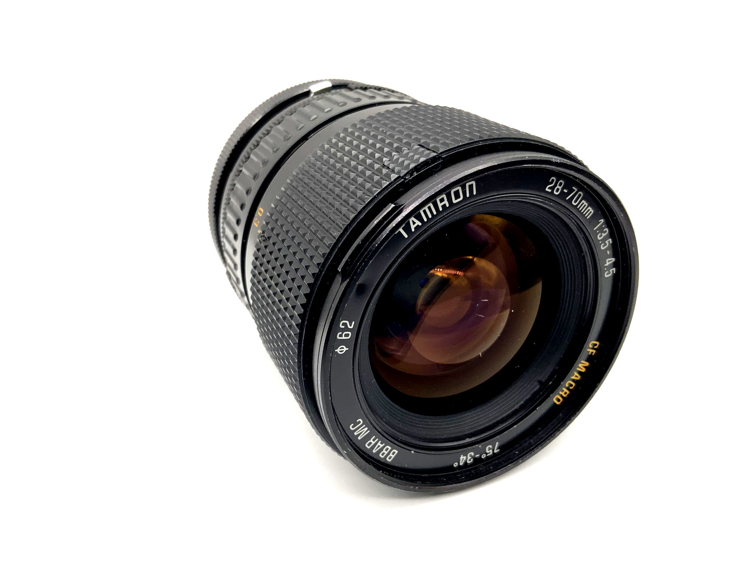 Tamron 28-70mm 1:3.5-4.5 Lens Adaptall 2 BBAR MC CF Macro Lens (Konica AR)