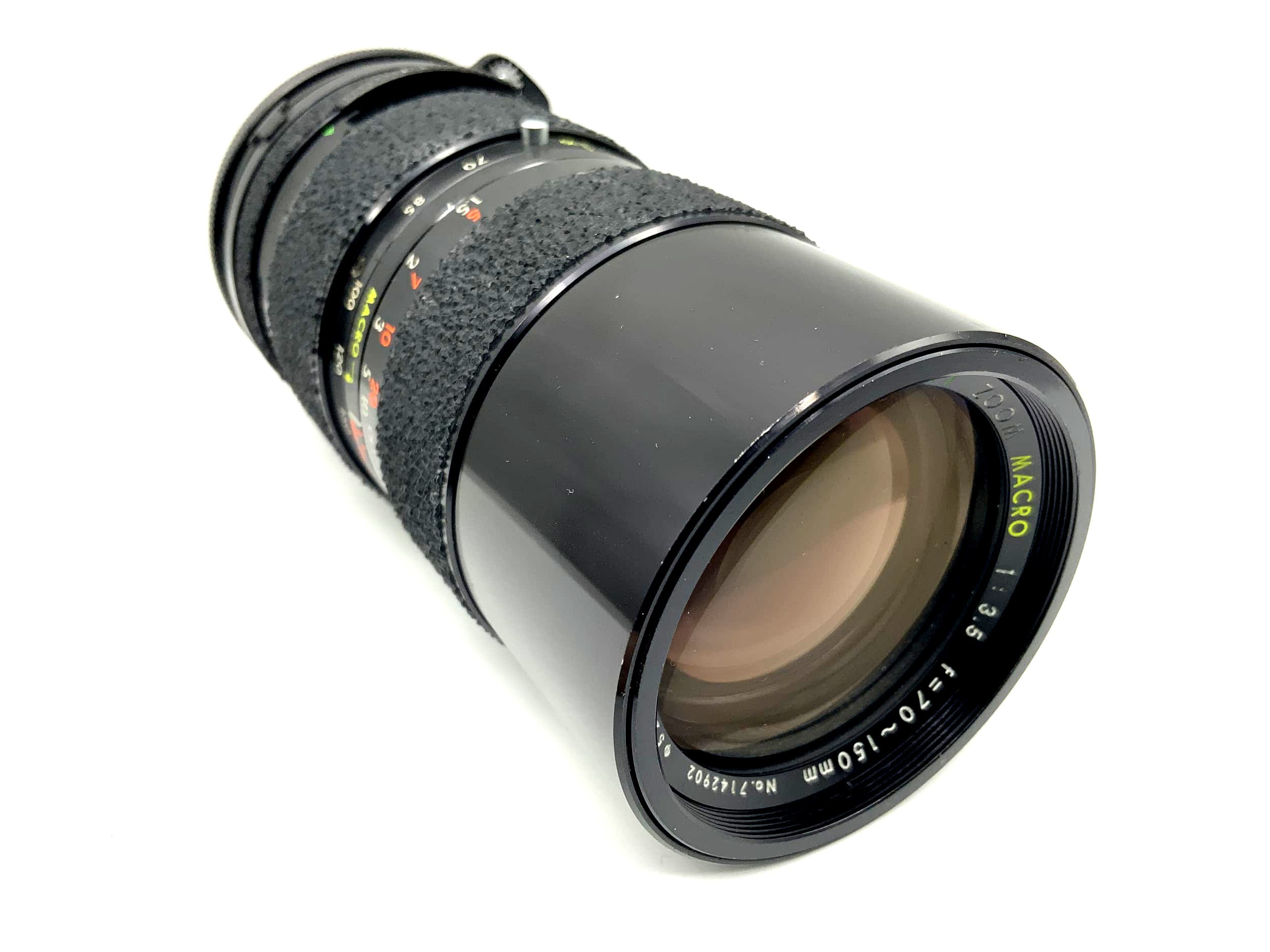 Tamron 70-150mm 1:3.5 Lens Adaptall BBAR MC Zoom Macro Lens (Canon FD)