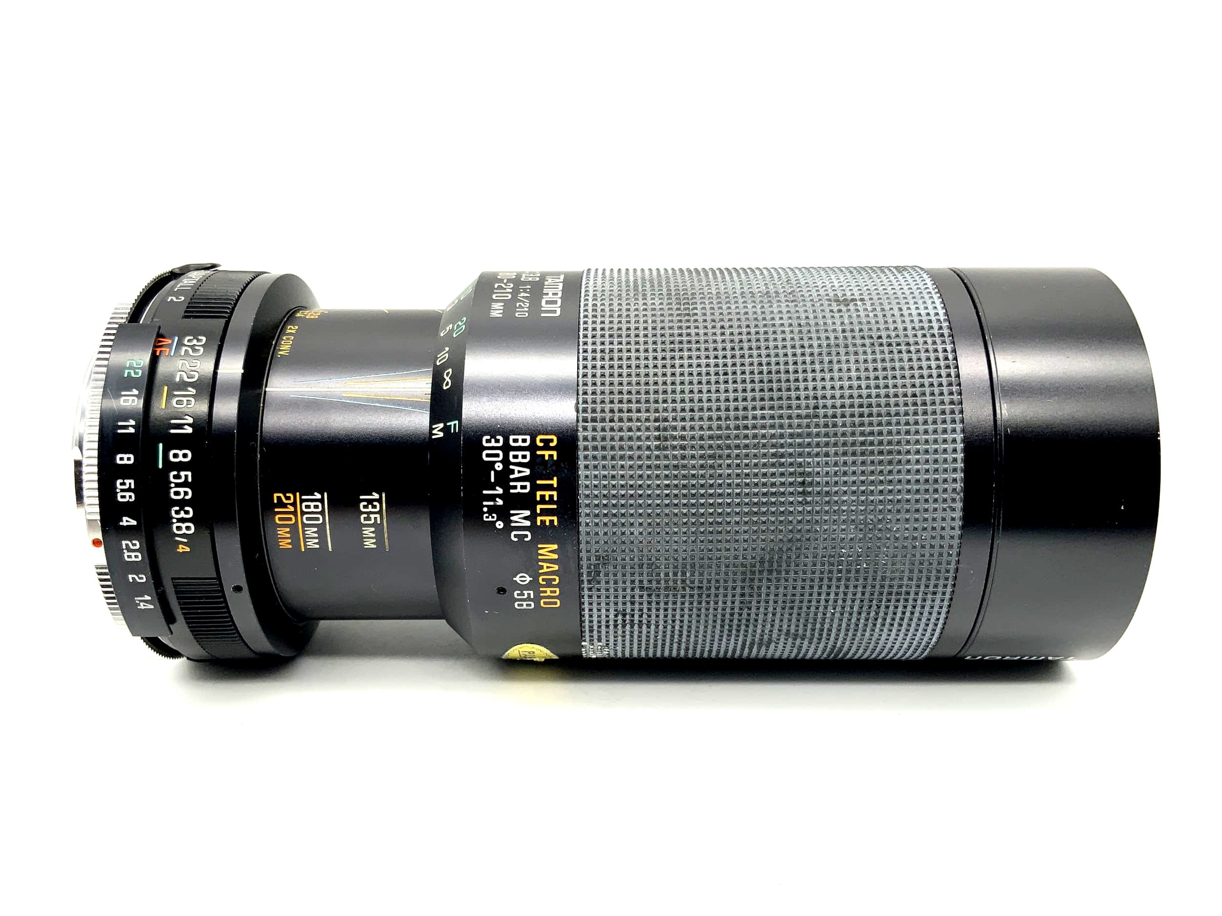 Tamron 80-210mm 1:3.8 &amp; 1:4 Lens Adaptall 2 CF Tele Macro BBAR MC (Leica R)