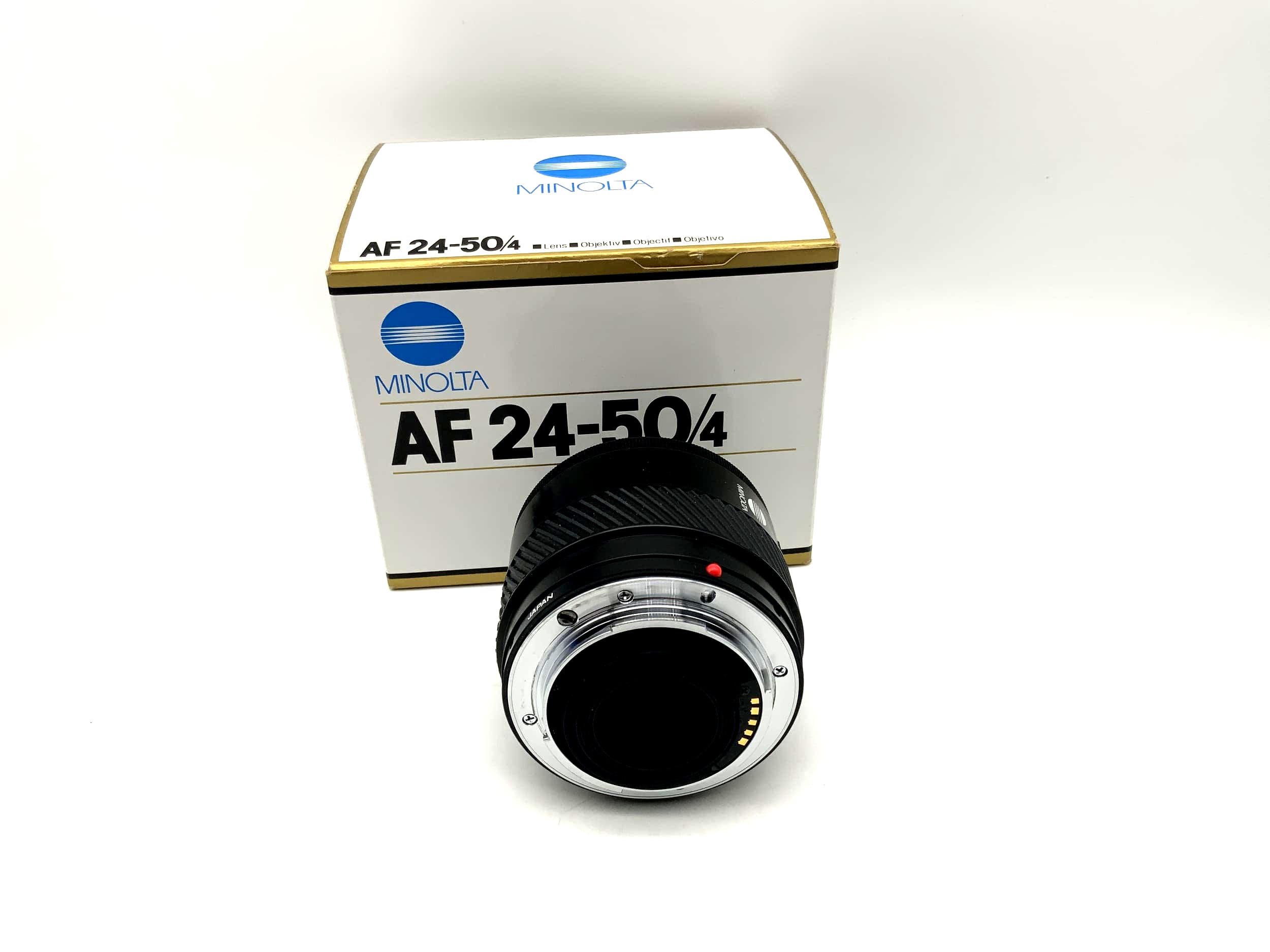 Minolta 24-50mm 1:4 Lens AF Lens with OVP Camera Lens (Minolta AF/Sony A)