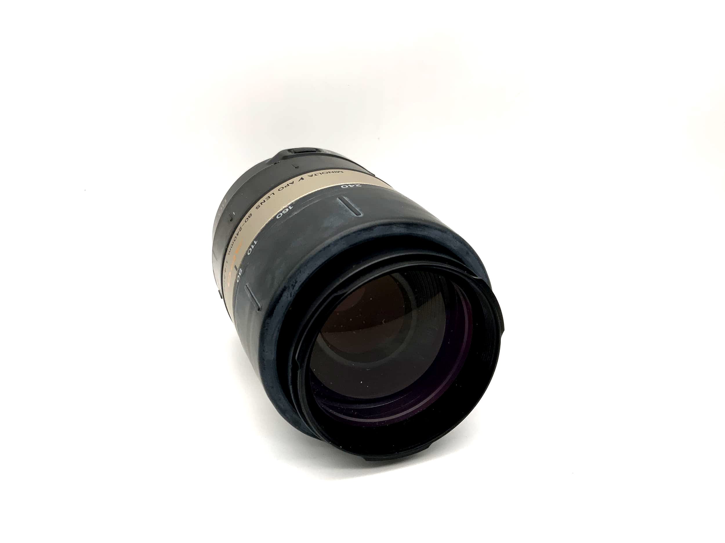 Minolta 80-240mm 1:4.5-5.6 Lens V APO Lens (32) Camera Lens (Minolta Vectis)