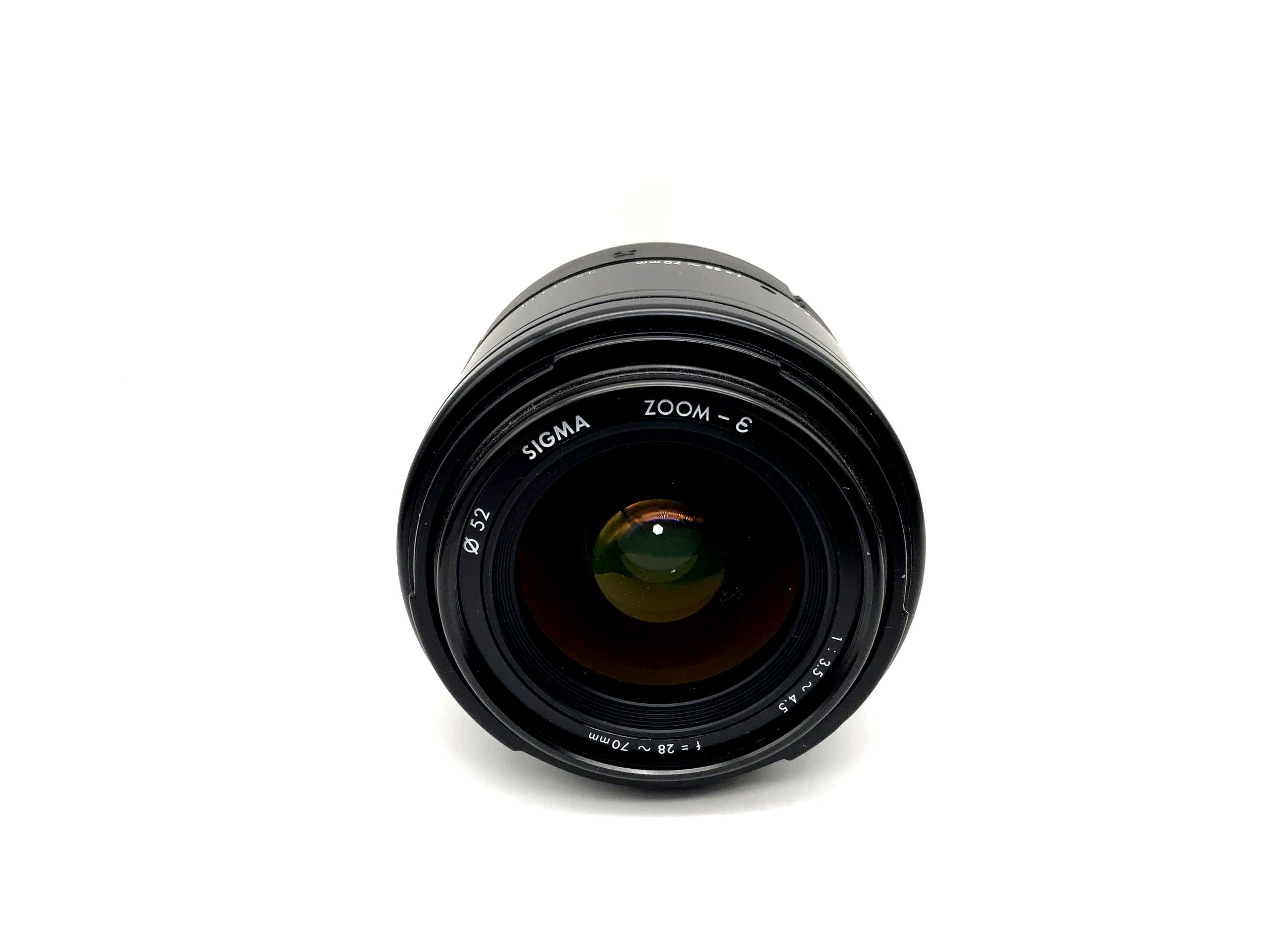 Sigma 28-70mm 1:3.5-4.5 Lens Zoom-E High Speed ​​AF MC (Minolta AF/Sony A)
