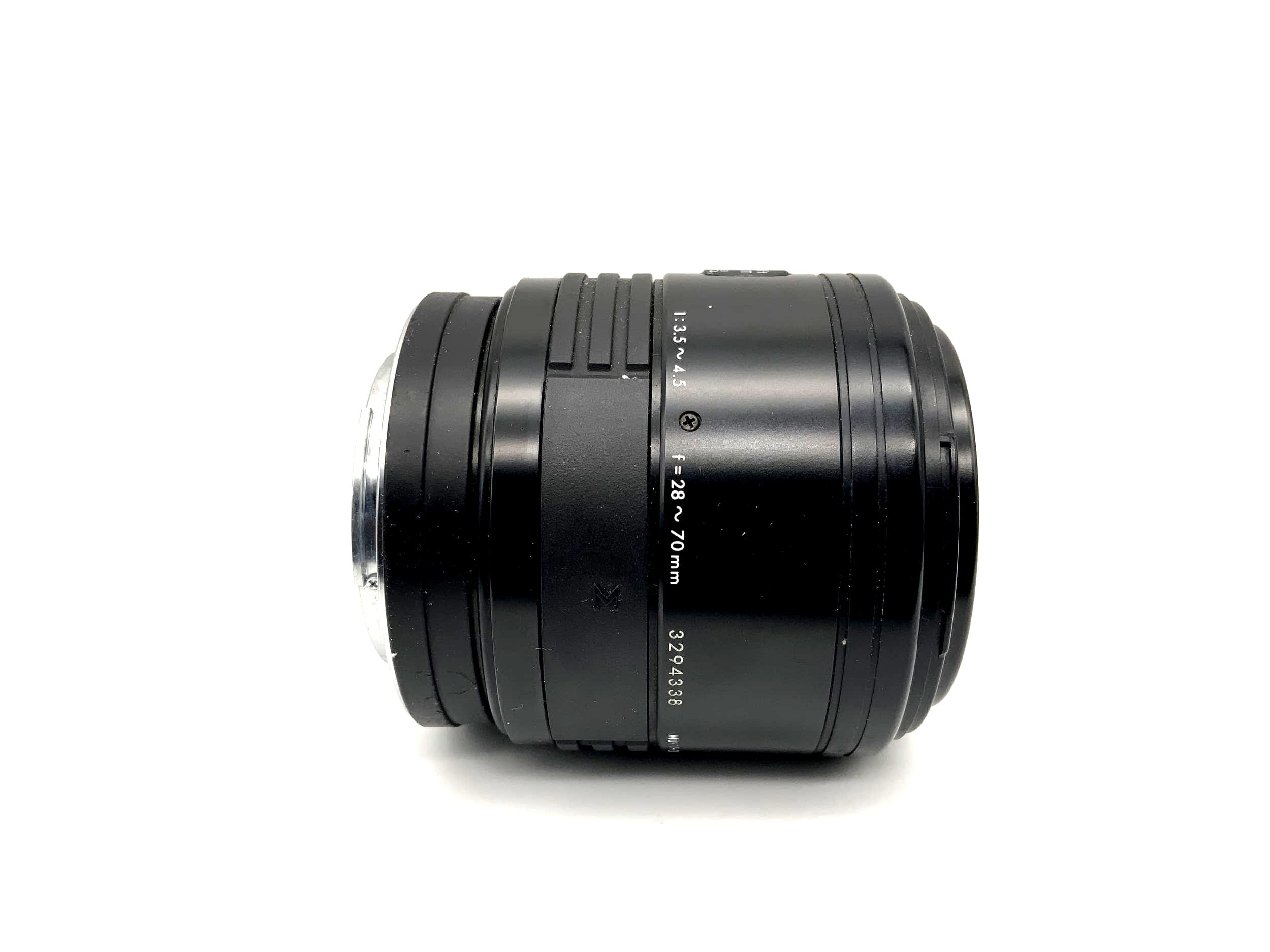Sigma 28-70mm 1:3.5-4.5 Lens Zoom-E High Speed ​​AF MC (Minolta AF/Sony A)