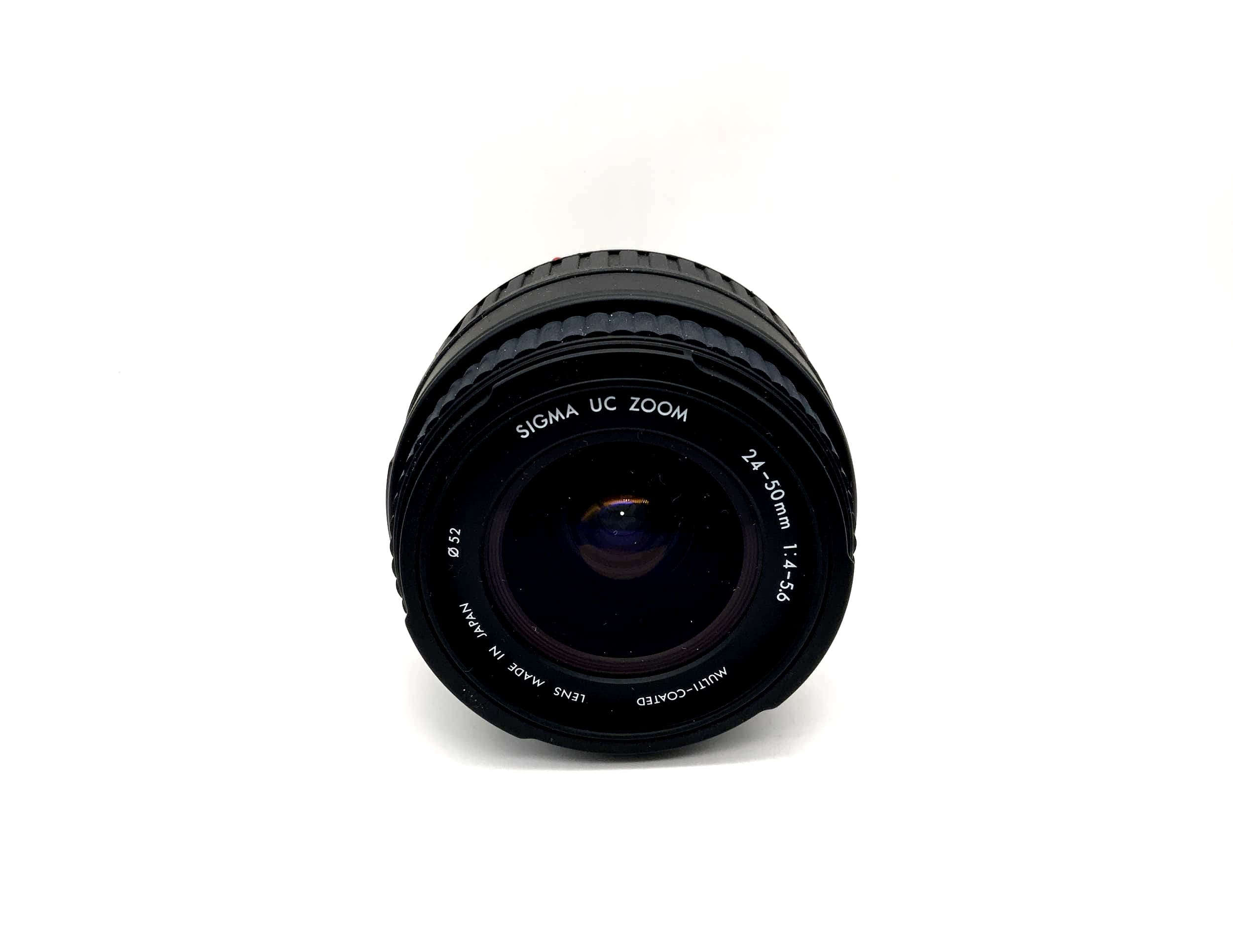 Sigma 24-50mm 1:4-5.6 Lens UC Zoom Multi-Coated AF Lens (Minolta AF/Sony A)