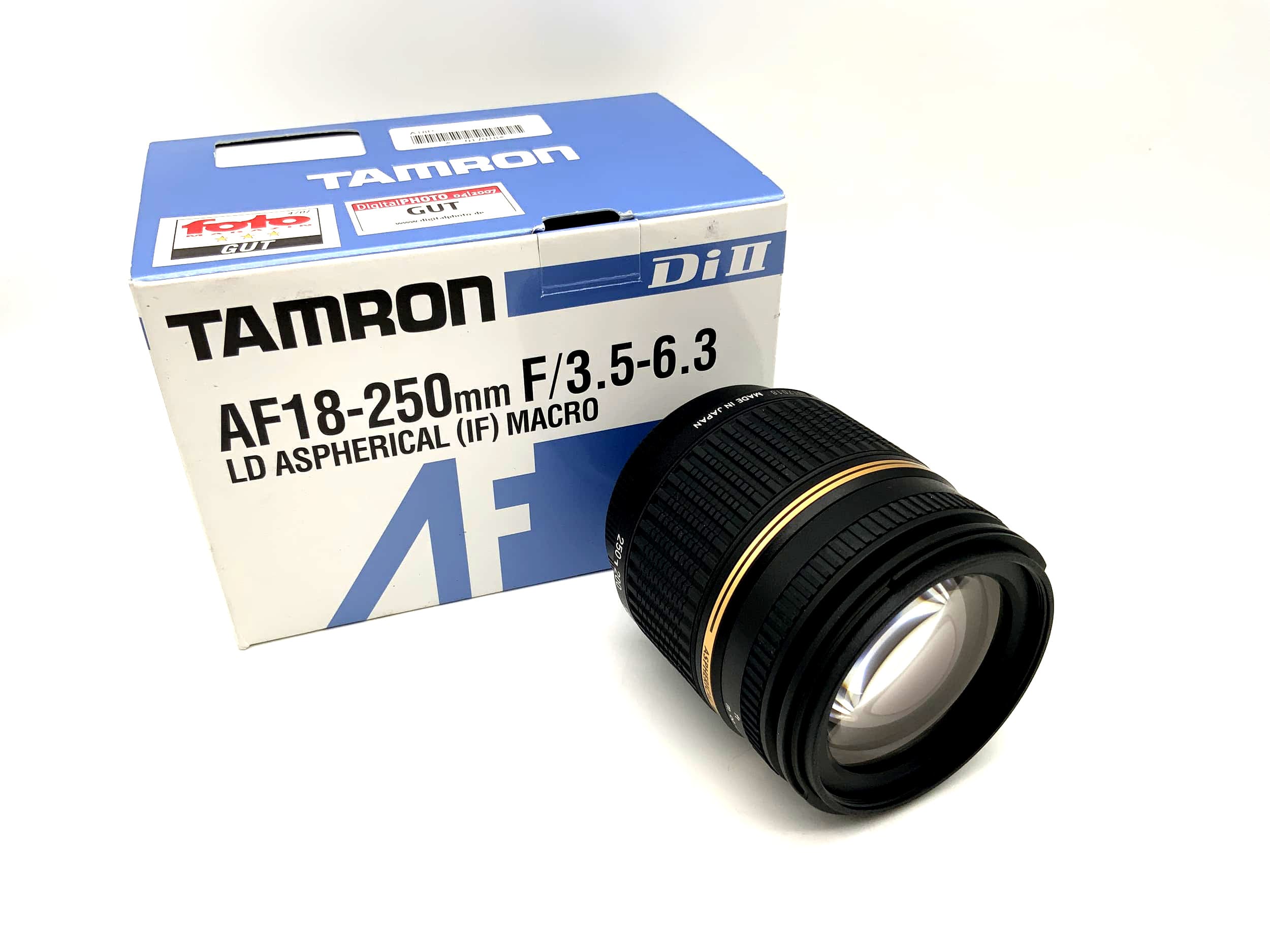 Tamron 18-250mm 1:3.5-6.3 Lens Di II LD Aspherical (IF) Macro (Pentax K AF)