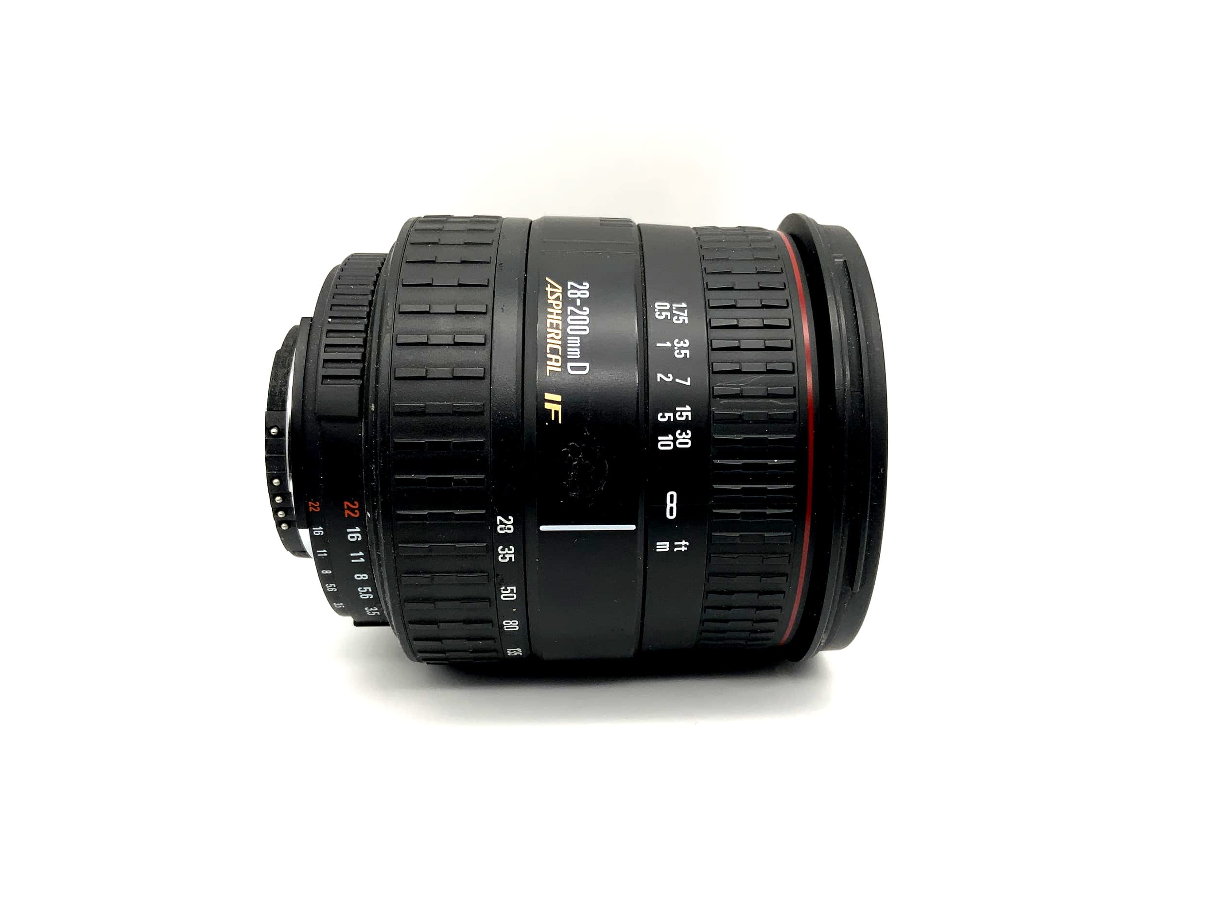 Sigma 28-200mm 1:3.5-5.6 Lens DL HyperZoom Macro Aspherical IF (Nikon AF)
