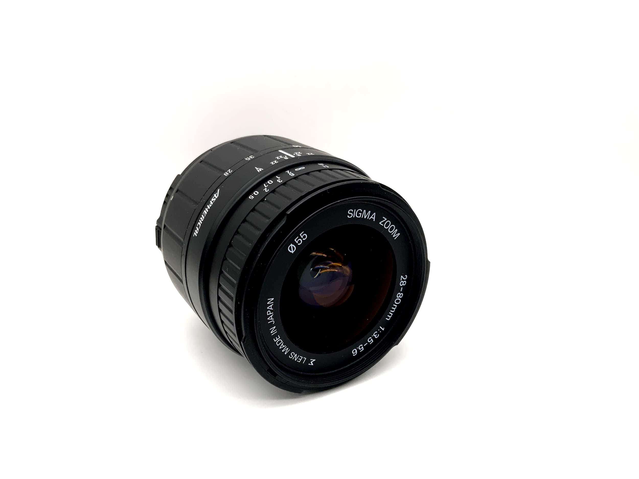 Sigma 28-80mm 1:3.5-5.6 Lens Zoom Lens Aspherical D Lens (Nikon AF)