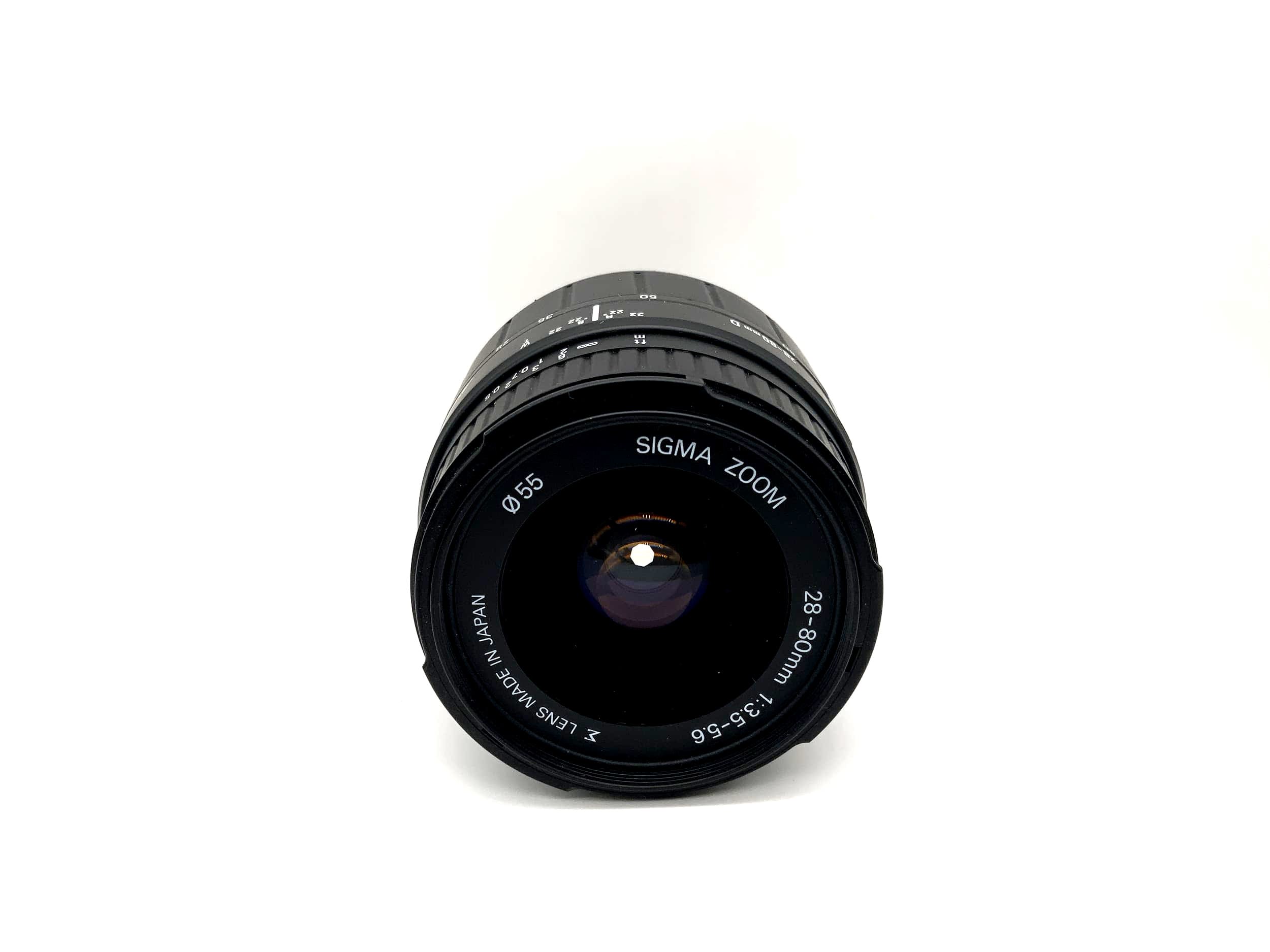 Sigma 28-80mm 1:3.5-5.6 Lens Zoom Lens Aspherical D Lens (Nikon AF)