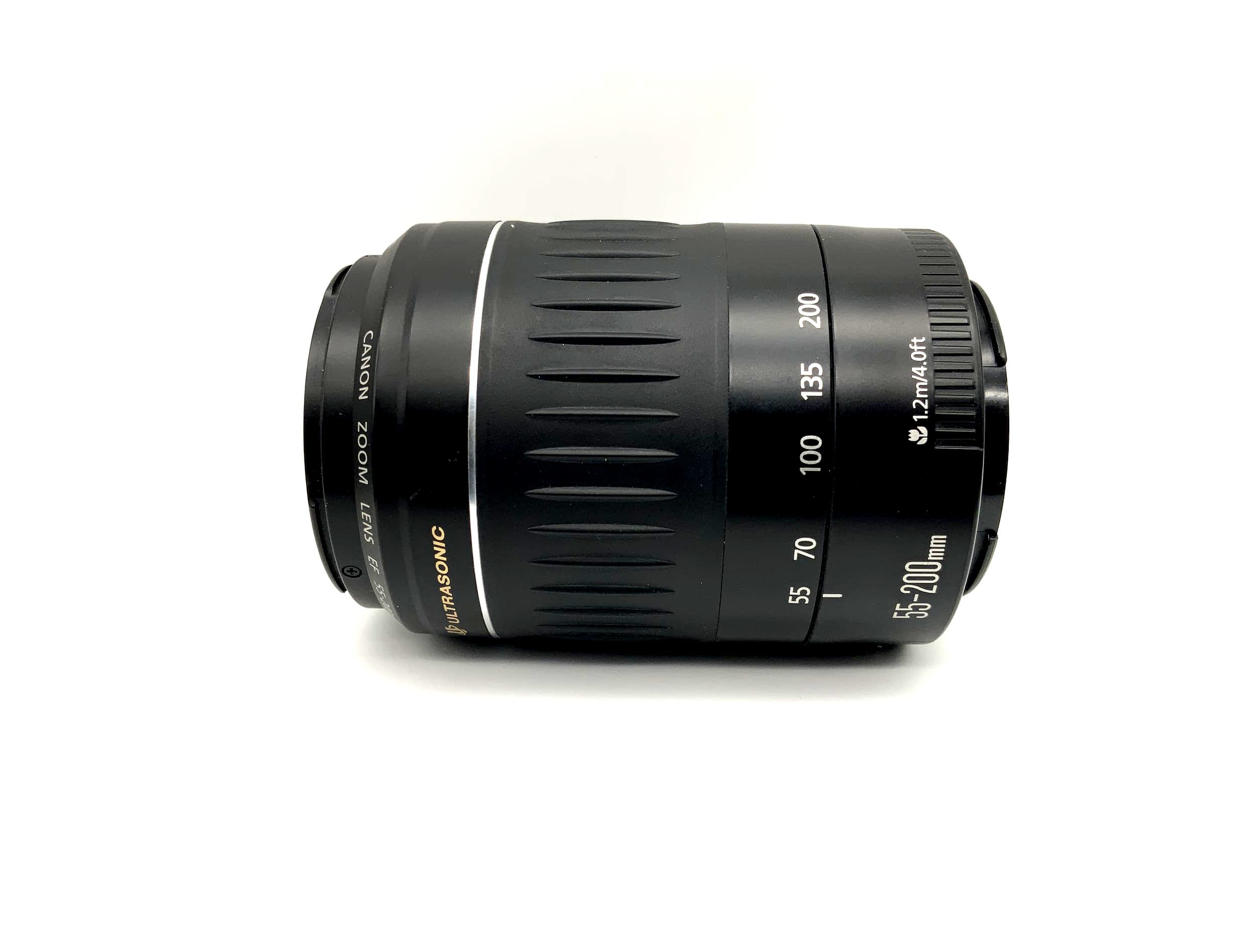 Canon 55-200mm 1:4.5-5.6 Lens Zoom Lens EF II USM Ultrasonic Lens (Canon EF)