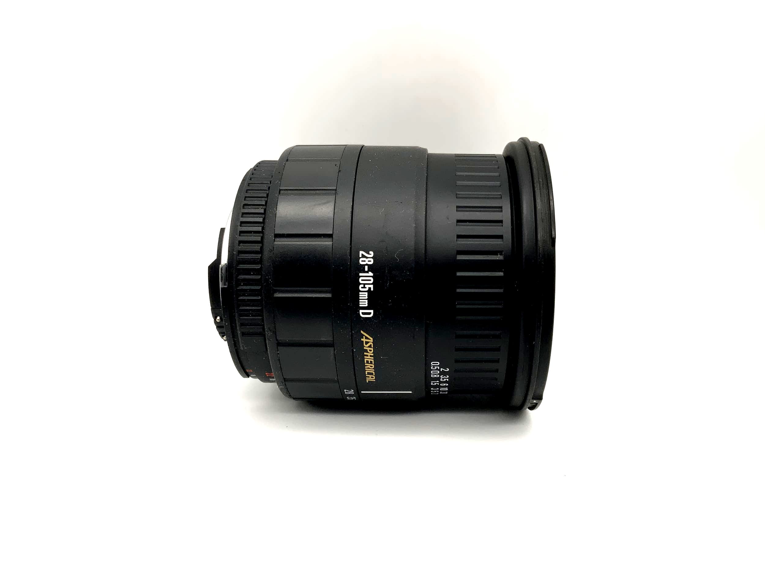 Sigma 28-105mm 1:2.8-4 Lens Aspherical Zoom Lens D Camera Lens (Nikon AF)