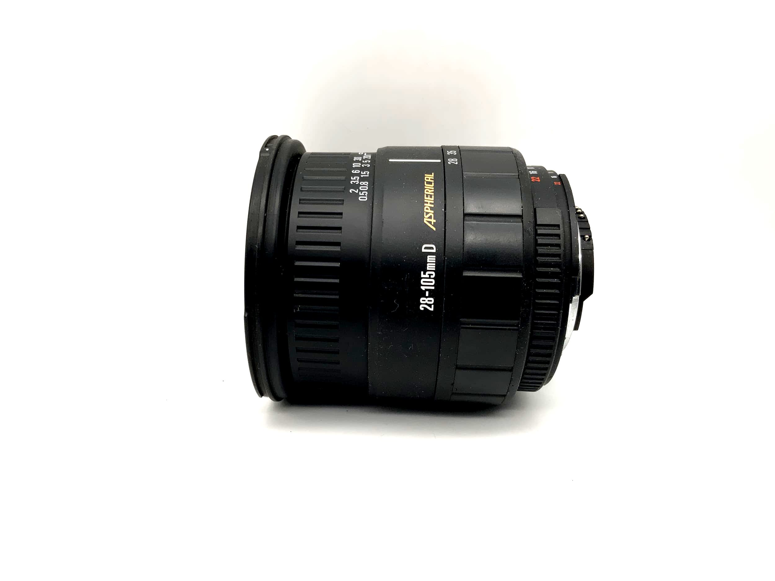 Sigma 28-105mm 1:2.8-4 Lens Aspherical Zoom Lens D Camera Lens (Nikon AF)