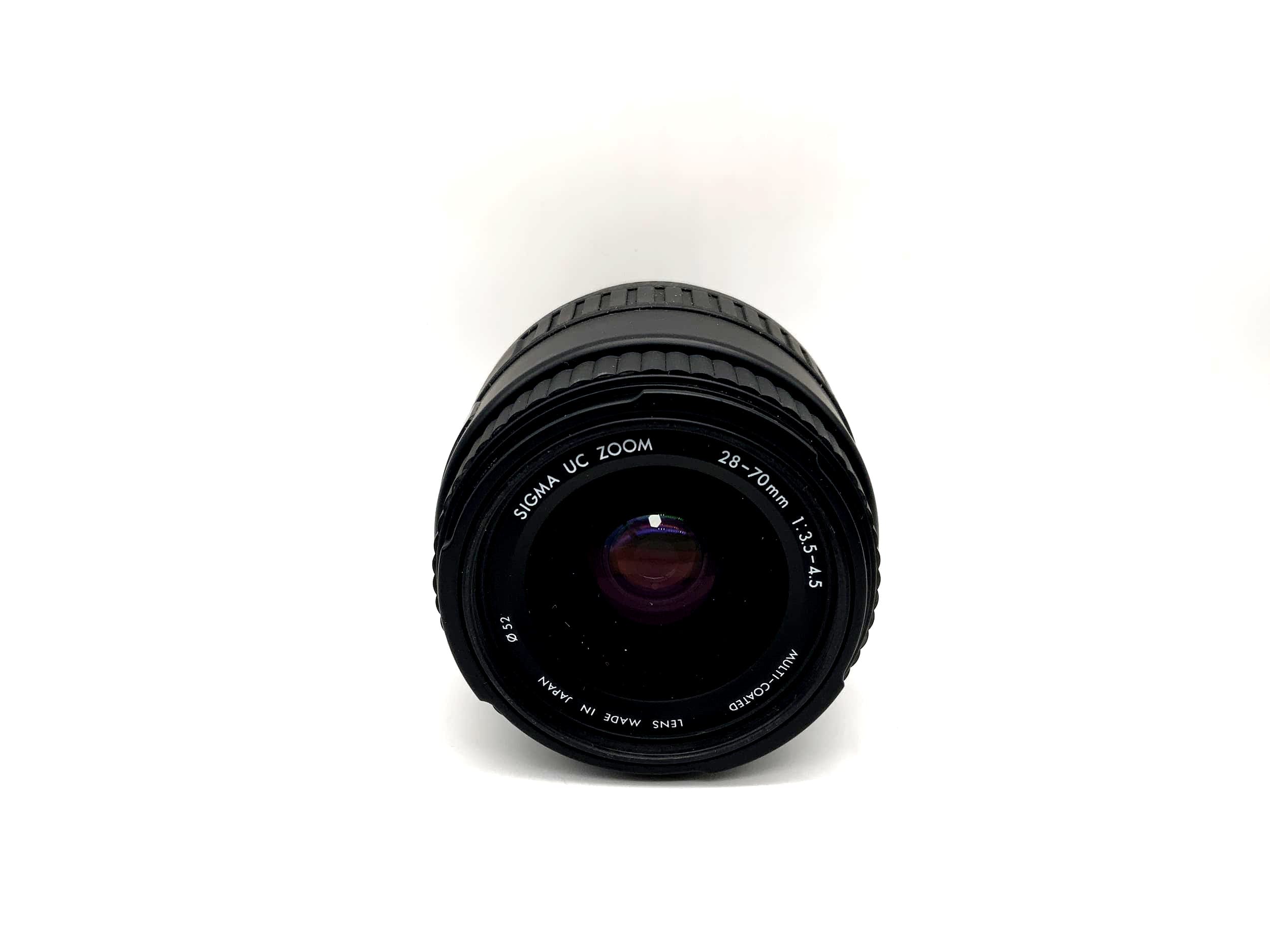 Sigma 28-70mm 1:3.5-4.5 Lens UC Zoom Multi-Coated AF Camera Lens (Nikon AF)