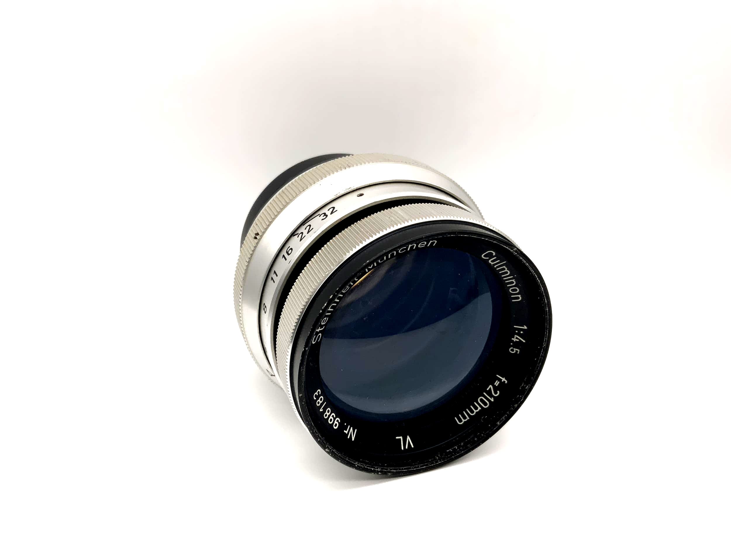 Steinheil Munich 210mm 1:4.5 Culminon VL Camera Lens (x)
