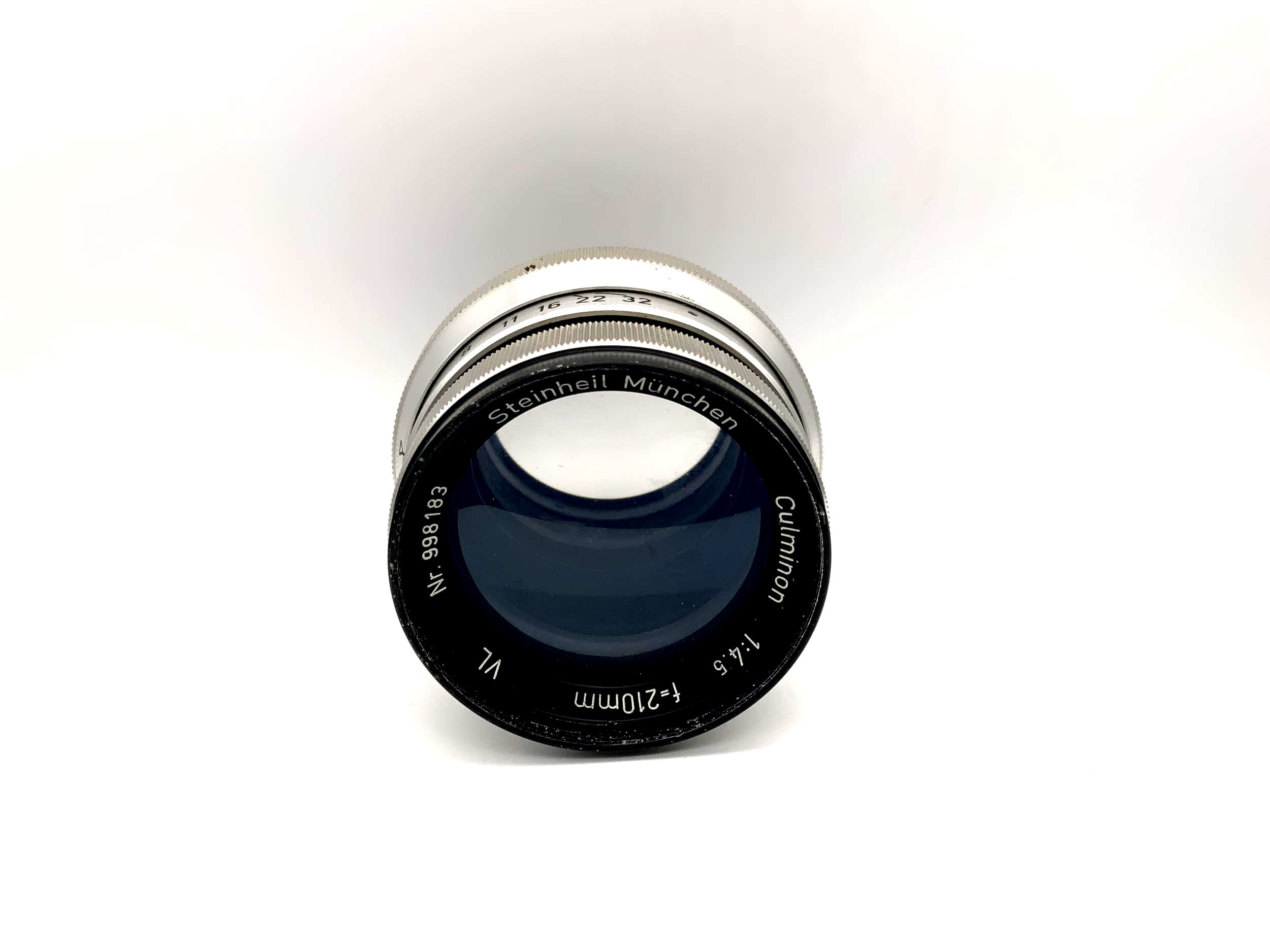 Steinheil Munich 210mm 1:4.5 Culminon VL Camera Lens (x)