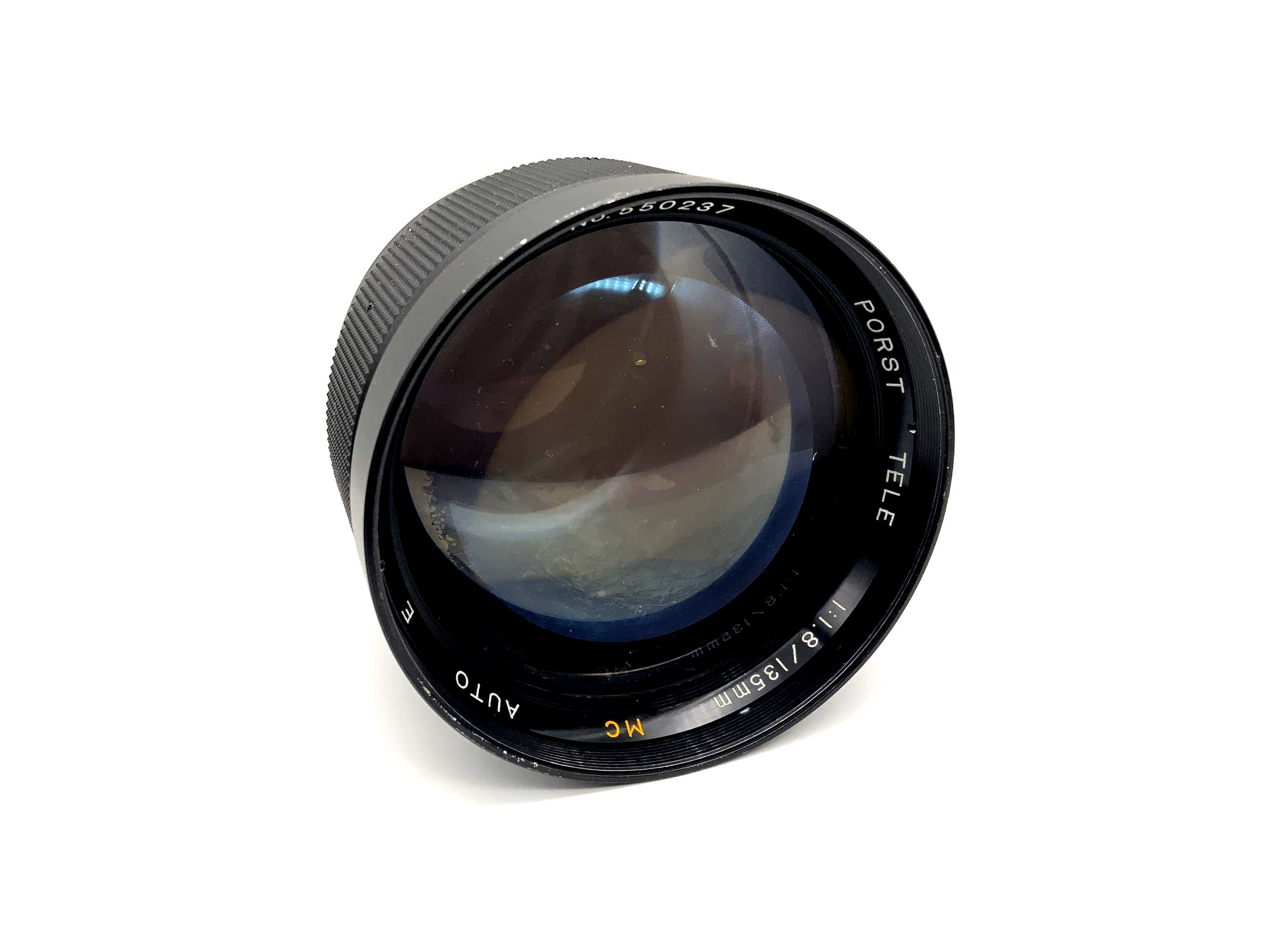 Porst 135mm 1:1.8 Telephoto Lens MC Auto E Camera Lens (M42)