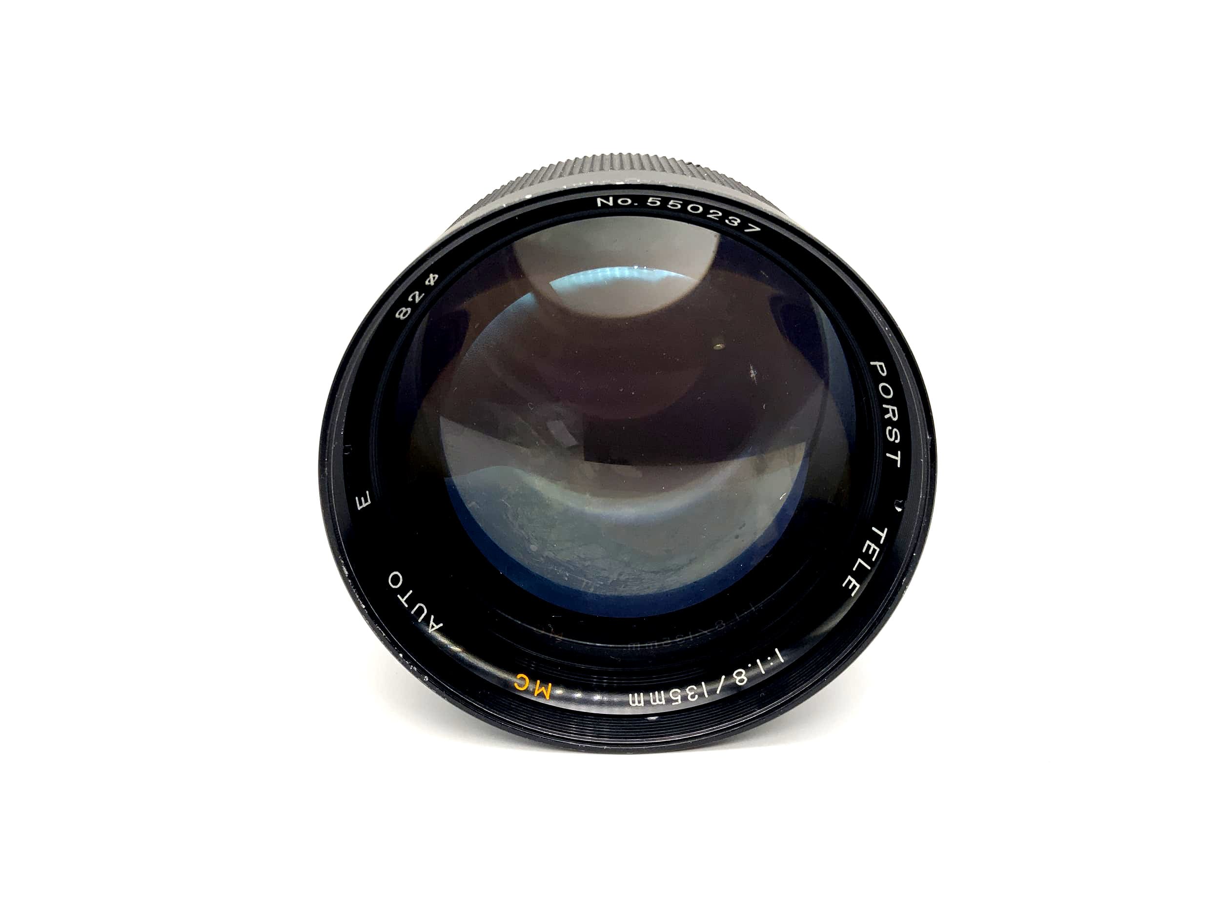 Porst 135mm 1:1.8 Telephoto Lens MC Auto E Camera Lens (M42)