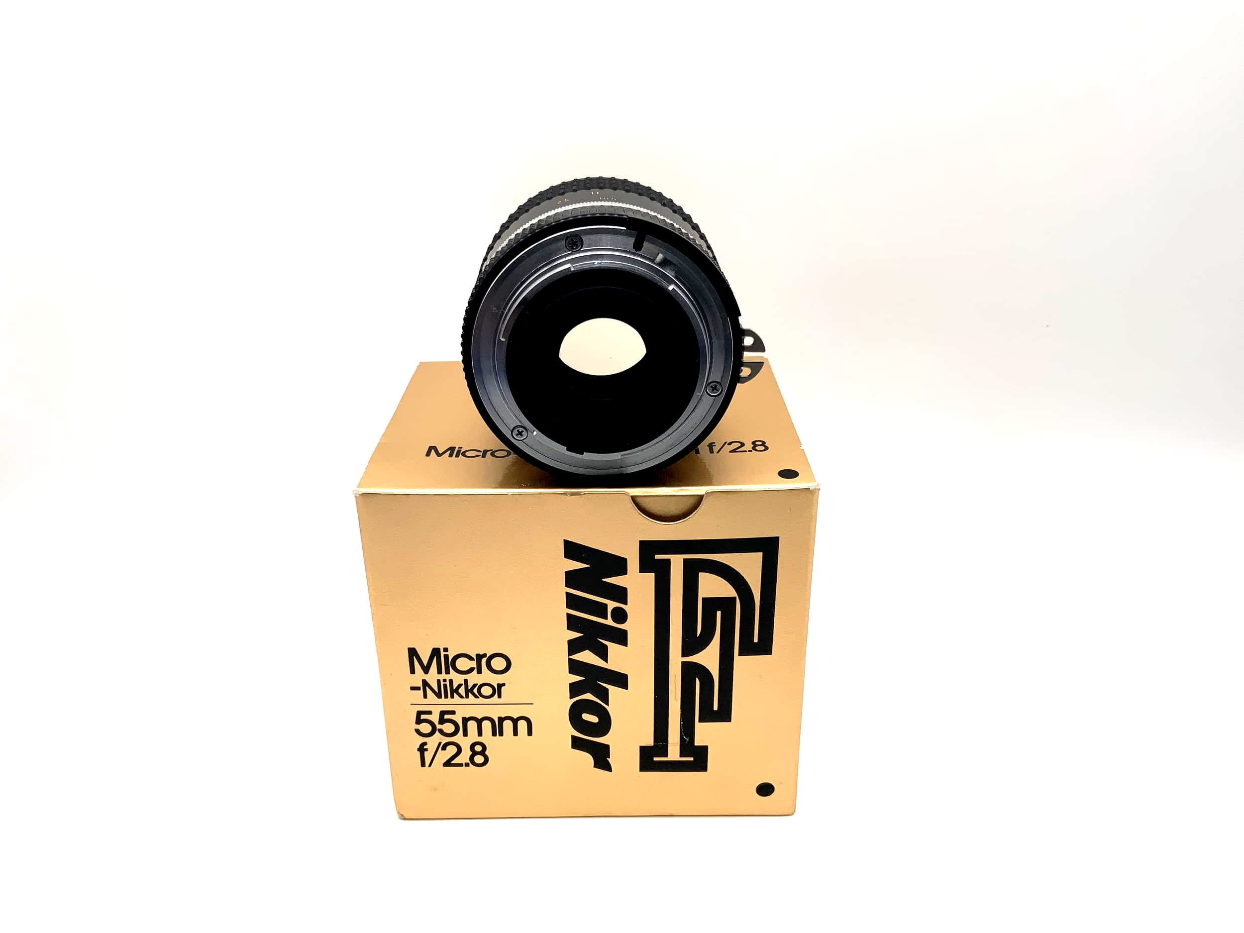 Nikon 55mm 1:2.8 Lens Nikkor Micro Camera Lens (Nikon F)