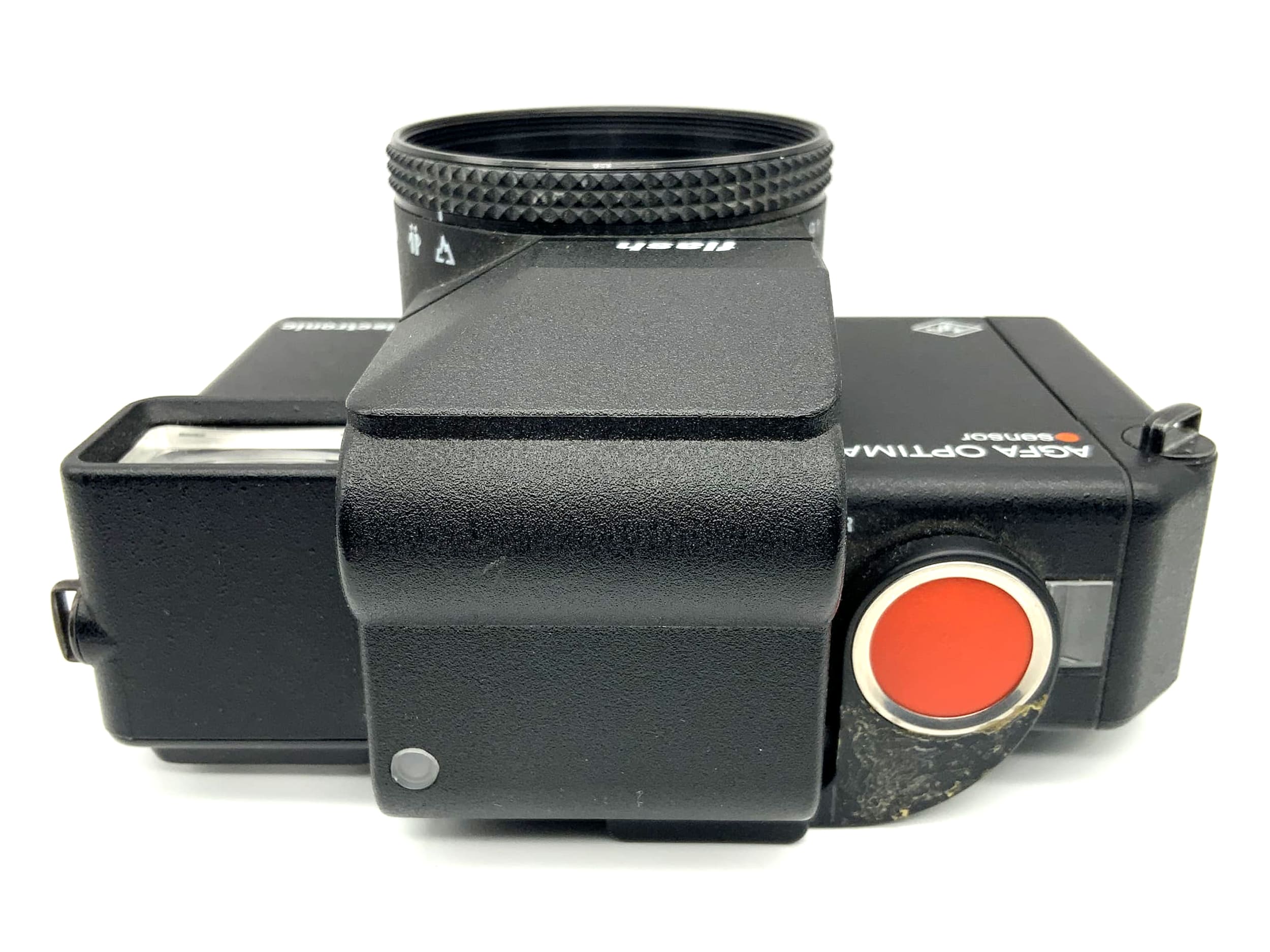 Agfa Optima Flash sensor viewfinder camera with ASA Solitar 1:2.8/40