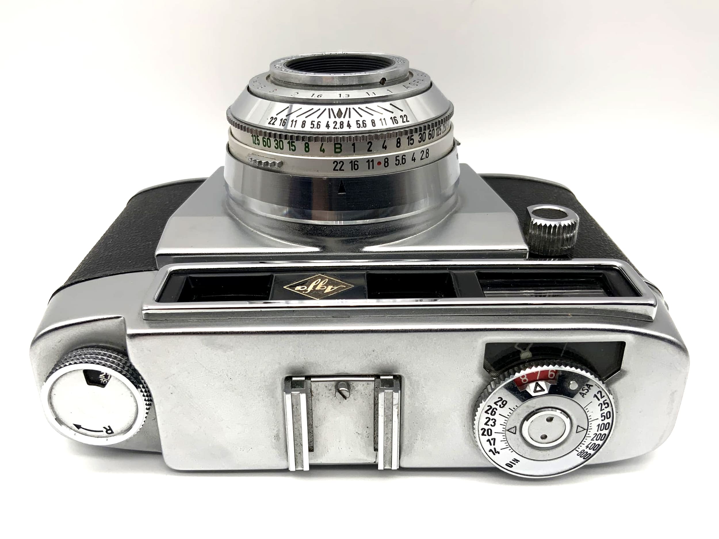 Agfa Super Silette-L viewfinder camera with Color-Solinar 1:2.8/50 Synchro Compur lens