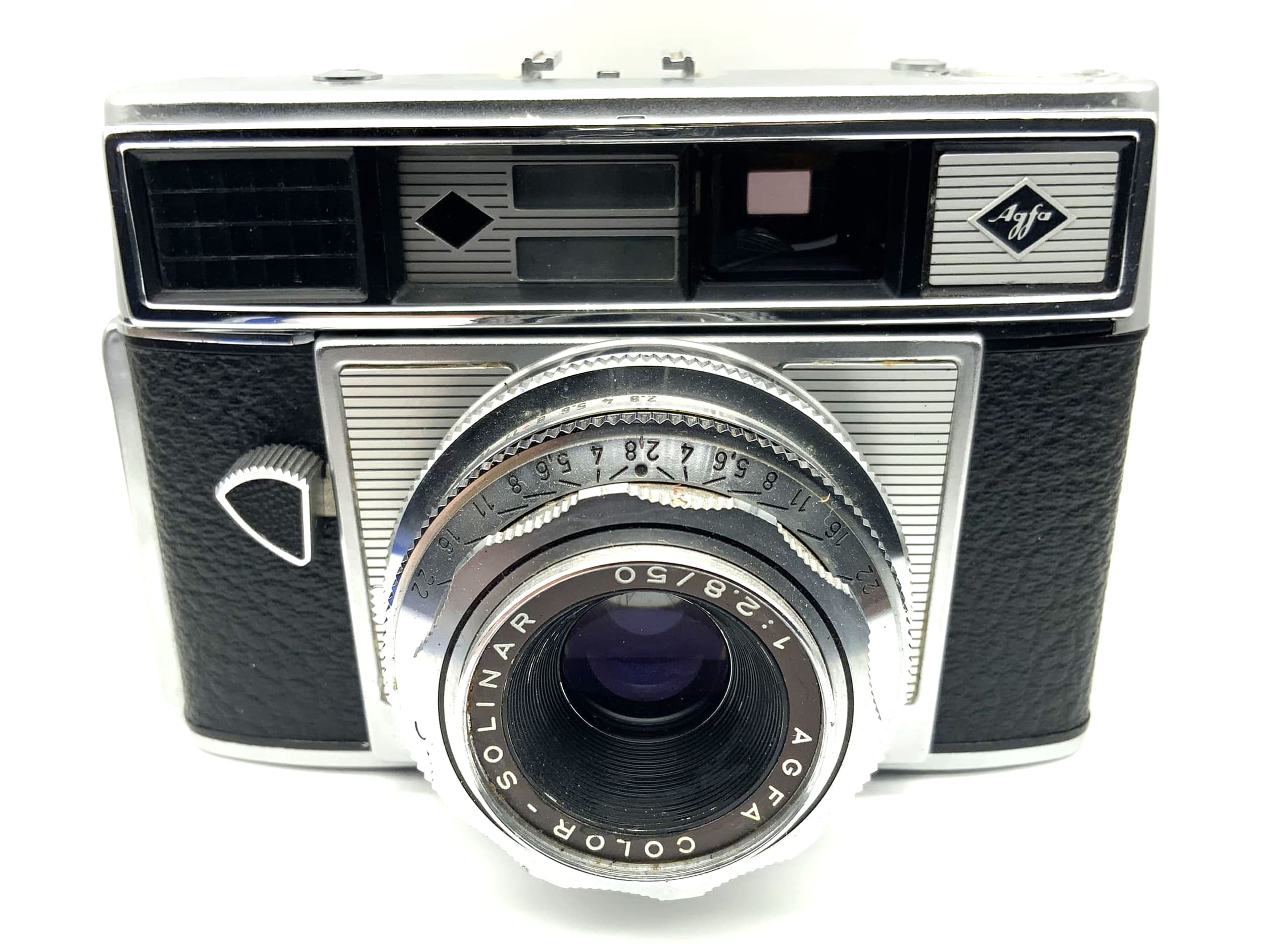Agfa Super Silette Automatic viewfinder camera with Color-Solinar 2.8/50 Prontor-SLK lens