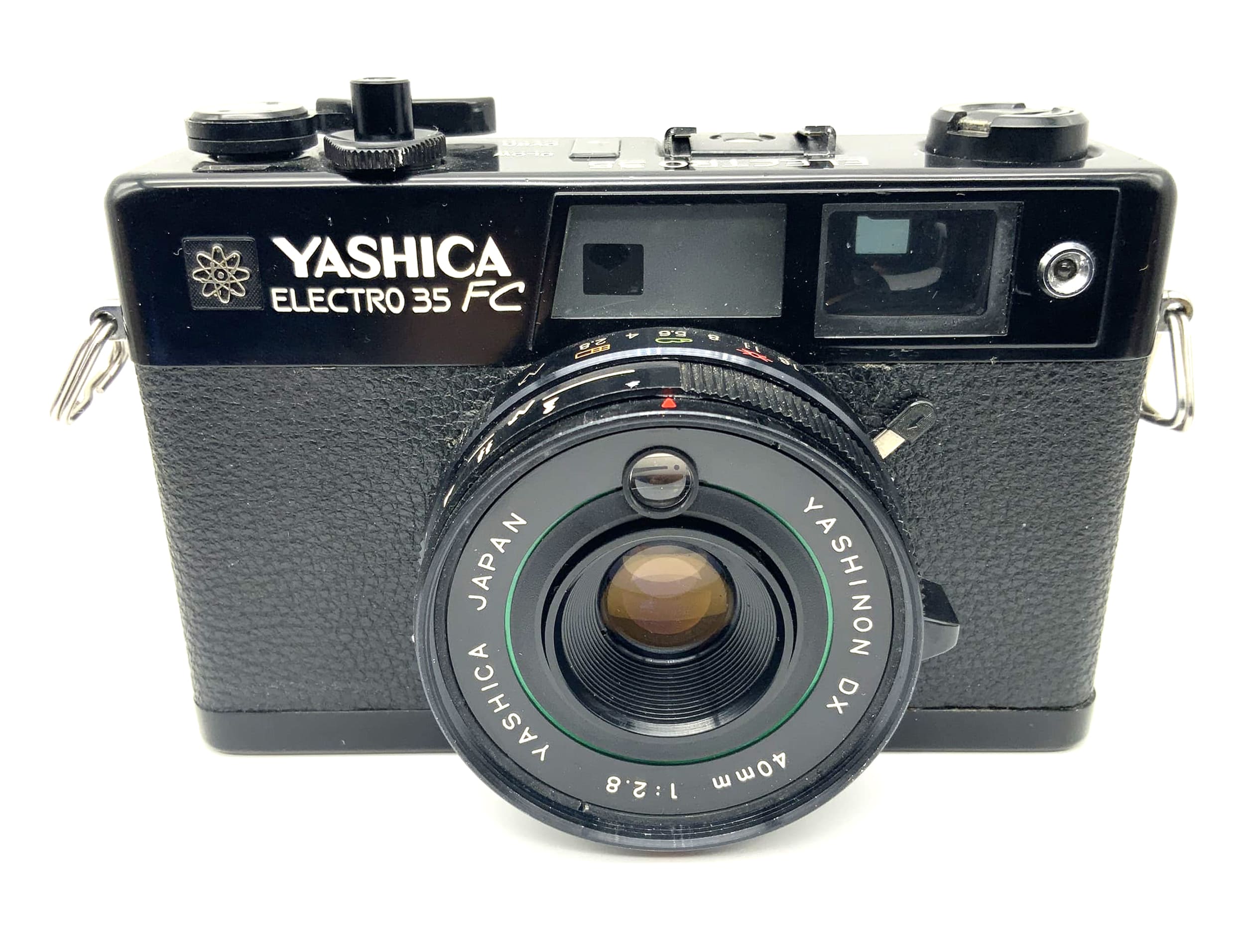 Yashica Electro 35 FC rangefinder camera with Yashinon DX 40mm 1:2.8 lens