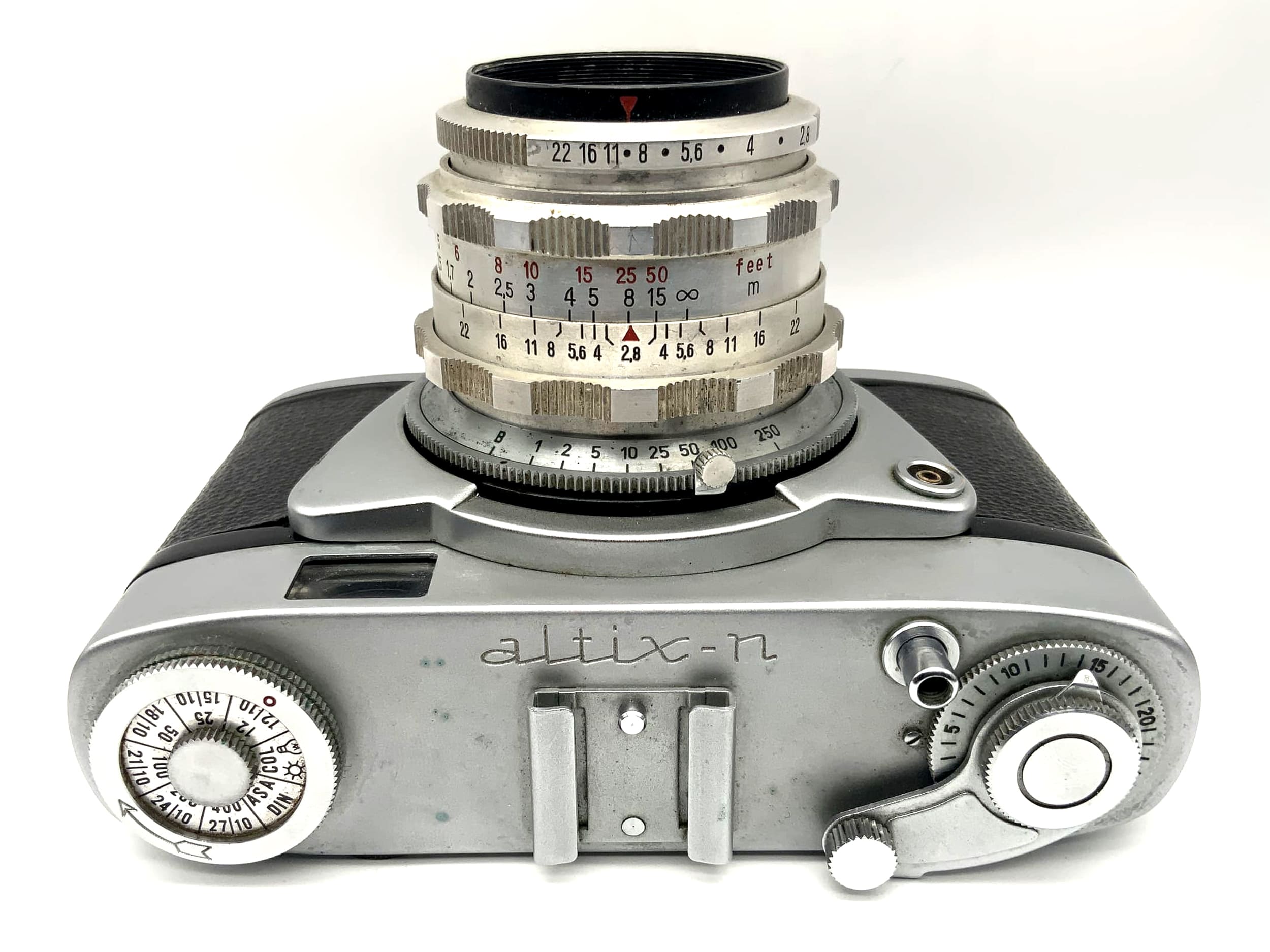 Altix Altissa N viewfinder camera with Carl Zeiss Tessar 2.8/50 Tempor