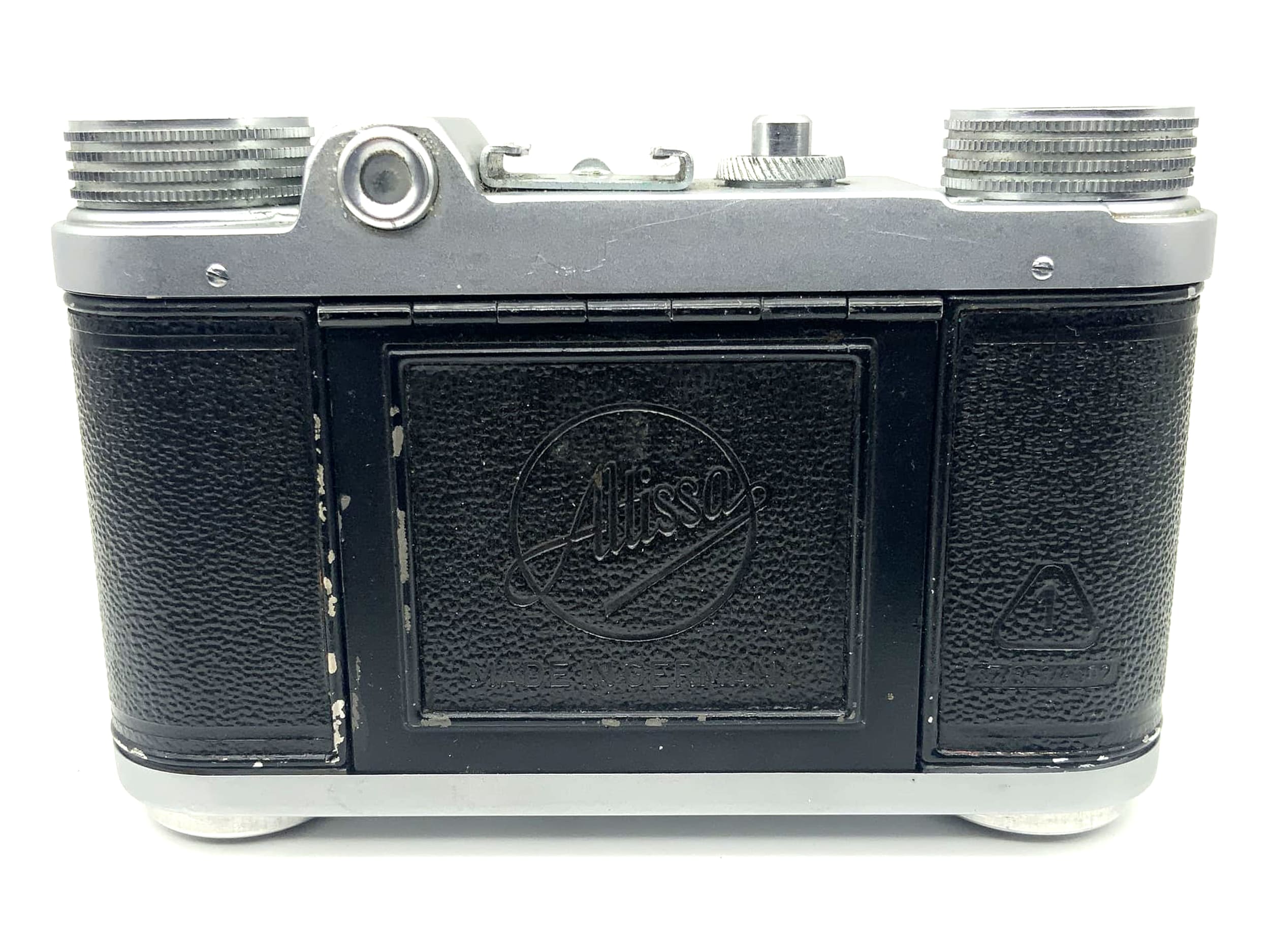 Altix Altissa IIIa viewfinder camera with Meyer Optik Trioplan 1:2.9/50 red V Cludor