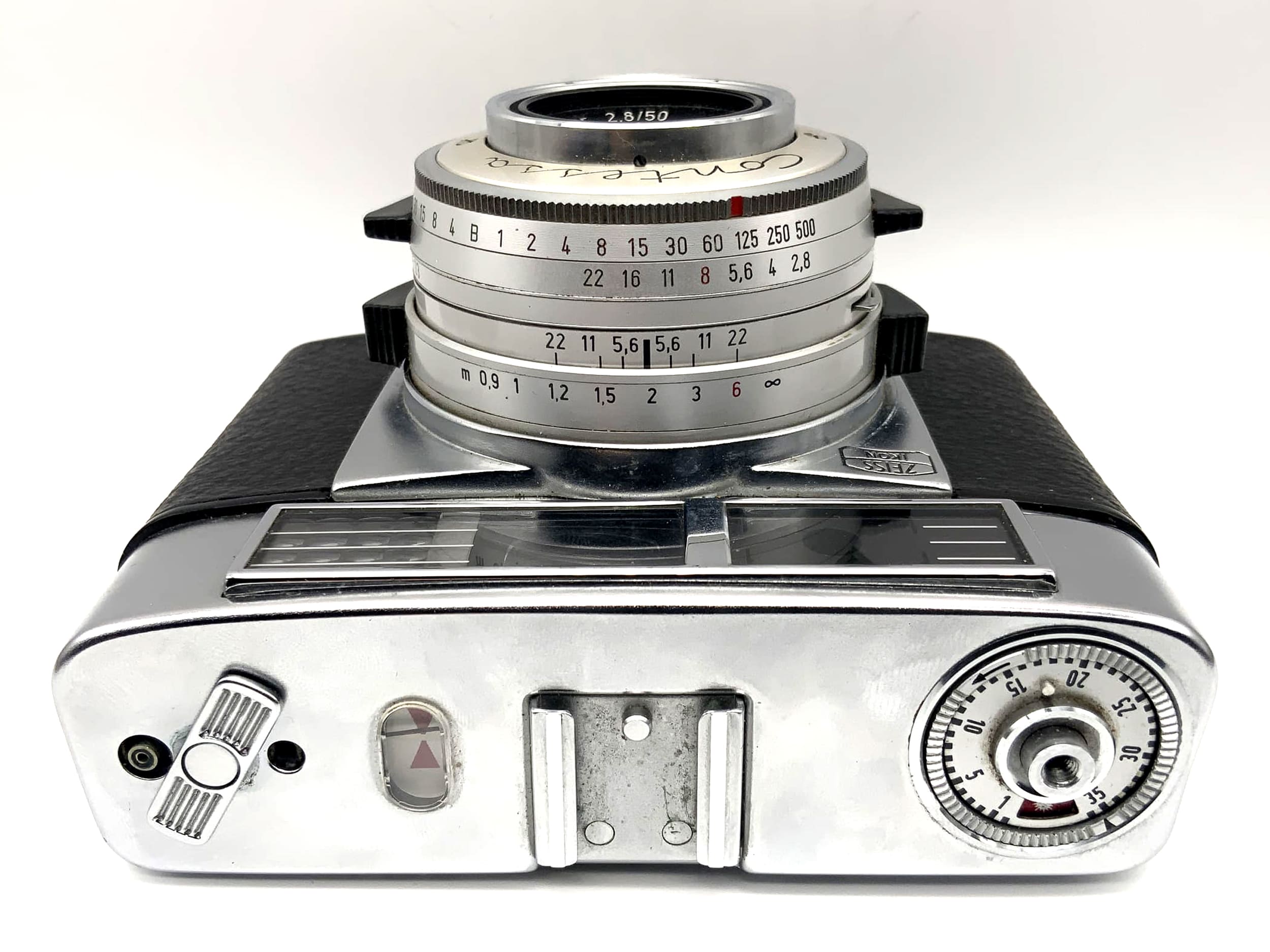 Zeiss Ikon Contessa rangefinder camera + Carl Zeiss Tessar 2.8/50 Prontor SLK Special