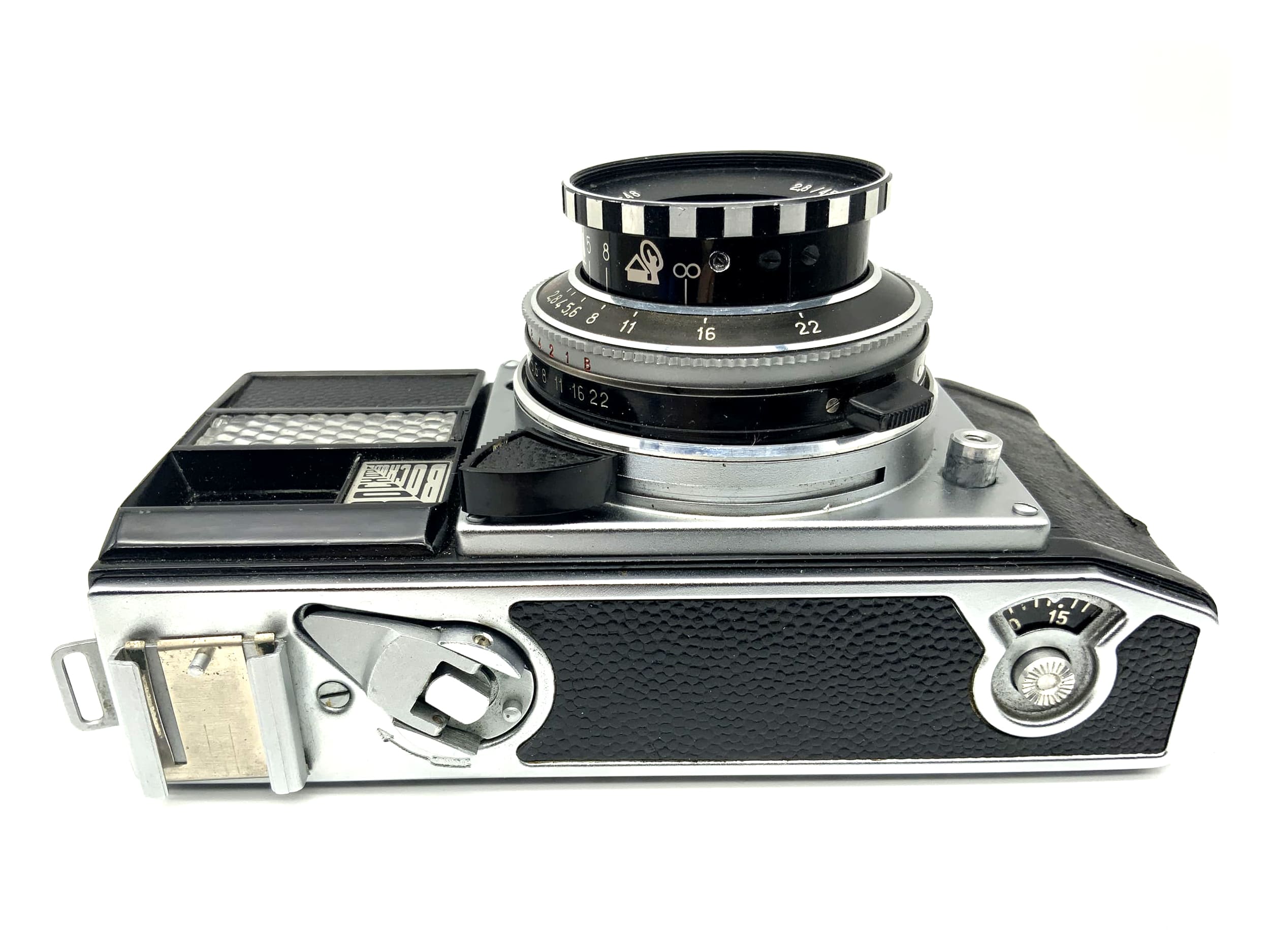 GOMZ Voskhod viewfinder camera with Lomo T-48 2.8/45 compact camera analog camera