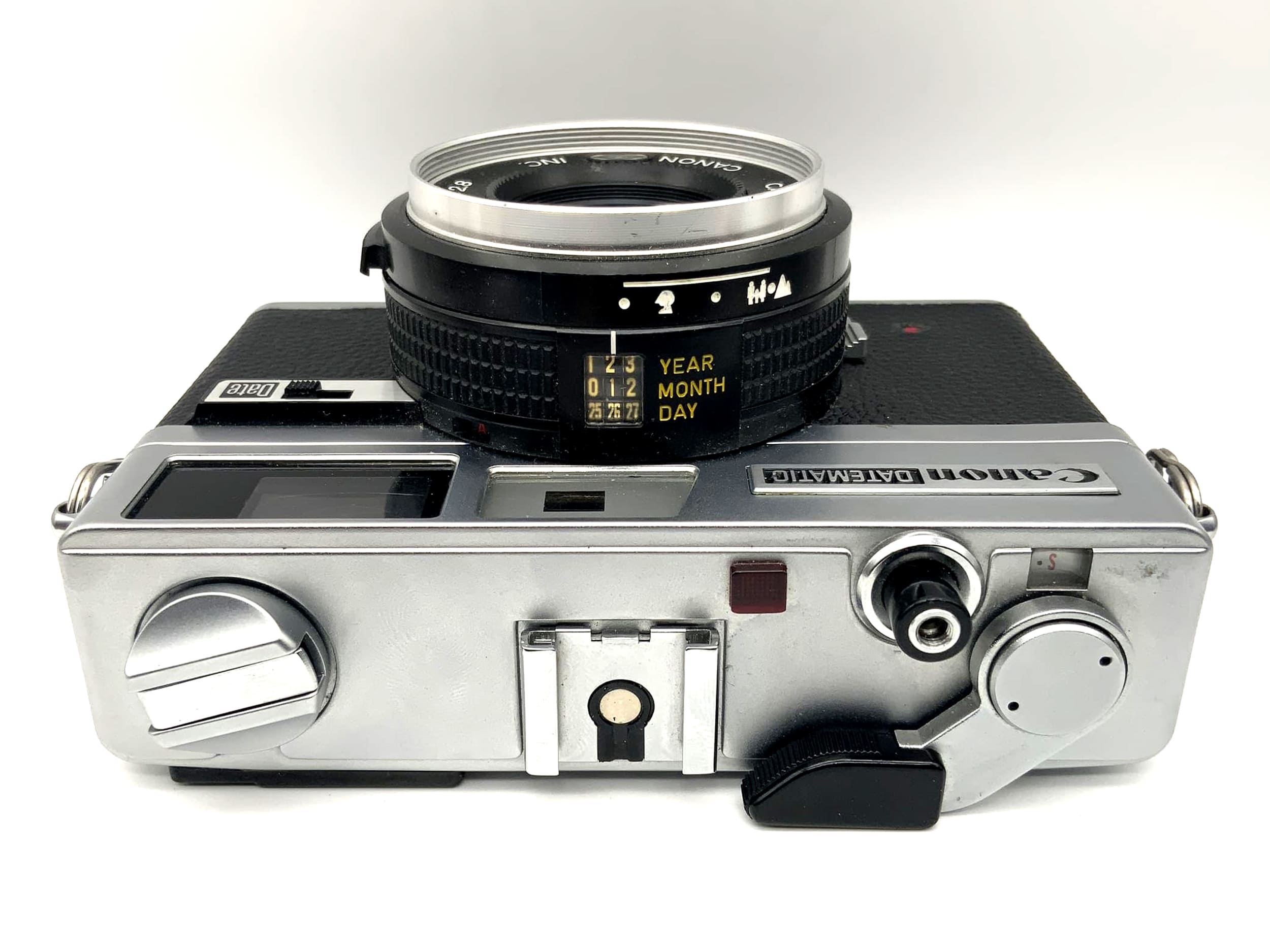 Canon Datematic viewfinder camera with 40mm 1:2.8 Canon Lens