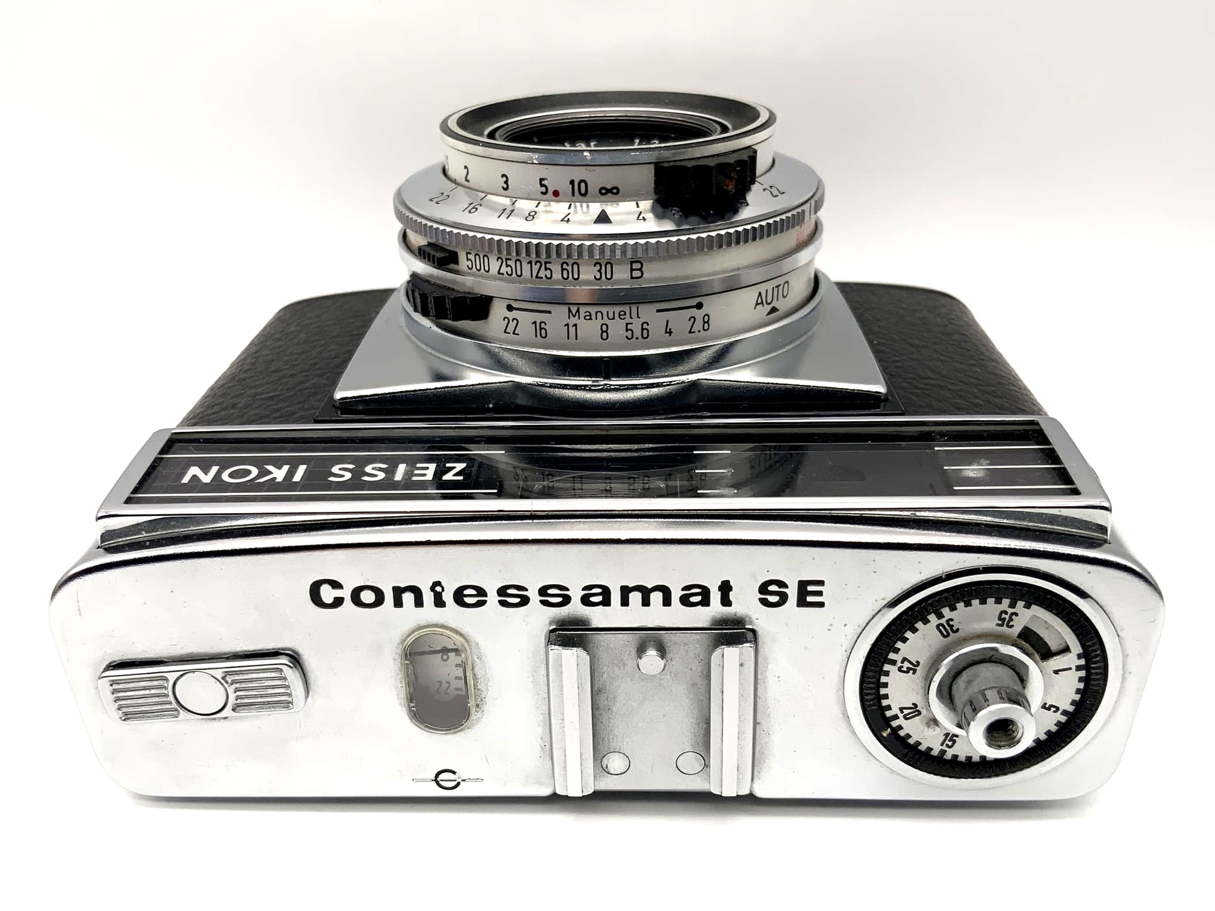 Zeiss Ikon Contessamat SE viewfinder camera with Color-Pantar Prontor-Matic 500