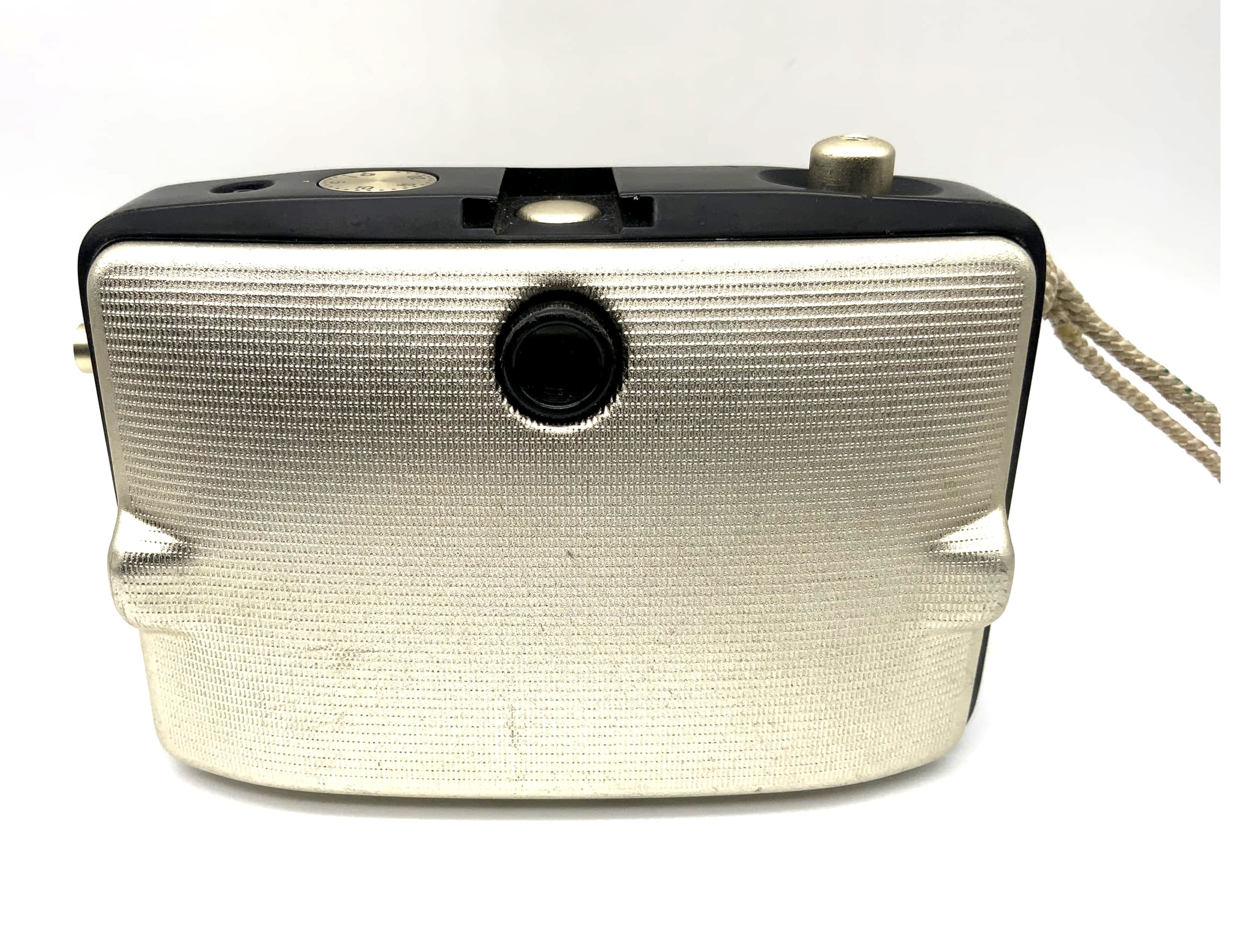 Pentacon Penti II rangefinder camera with Meyer optics Domiplan V 1:3.5/30 gold/black