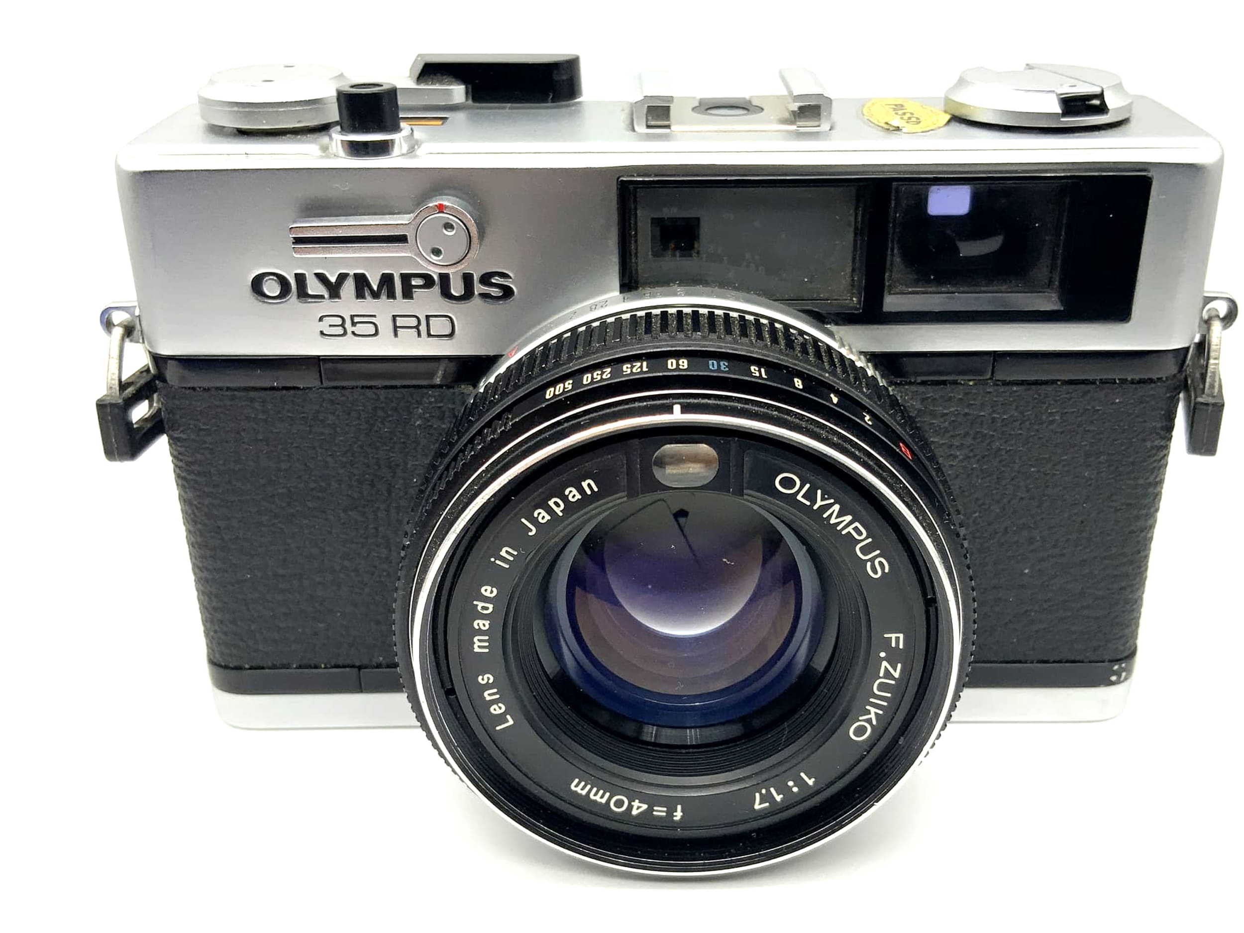 Olympus 35 RD rangefinder camera with F.Zuiko 1:1.7 f=40mm compact camera analog camera