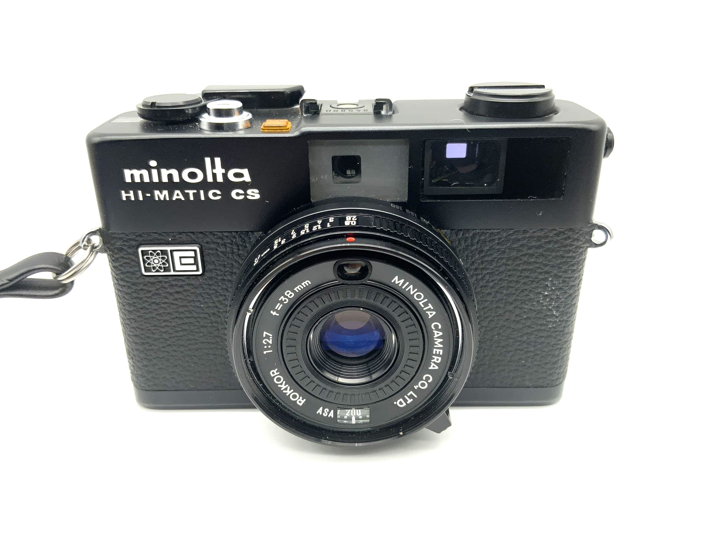 Minolta Hi-Matic CS viewfinder camera with Rokkor 1:2.7 f=38mm