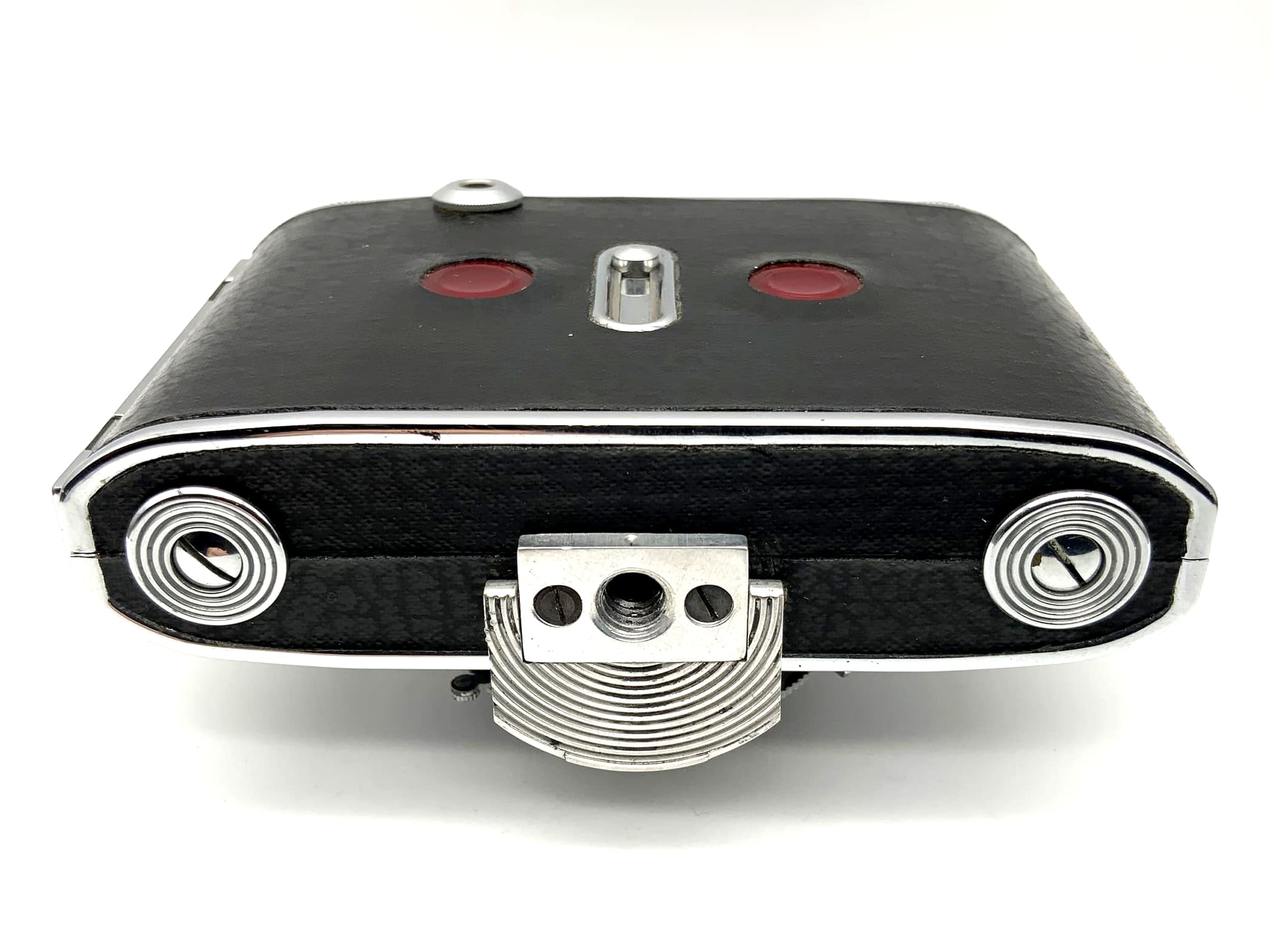 Ising Puck viewfinder camera with Rodenstock Trinar 1:3.5 f=4.5cm 3x4 Prontor II