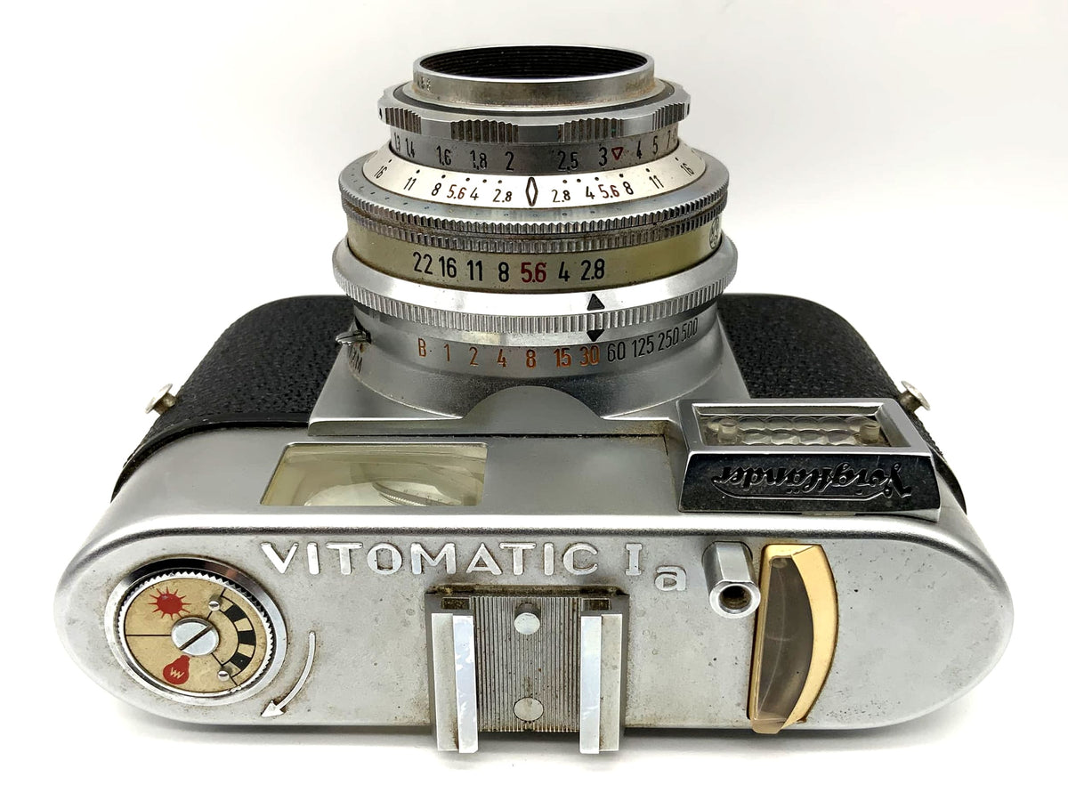 Voigtländer Vitomatic 1a viewfinder camera with Color Skopar 2.8/50 Prontor SLK V