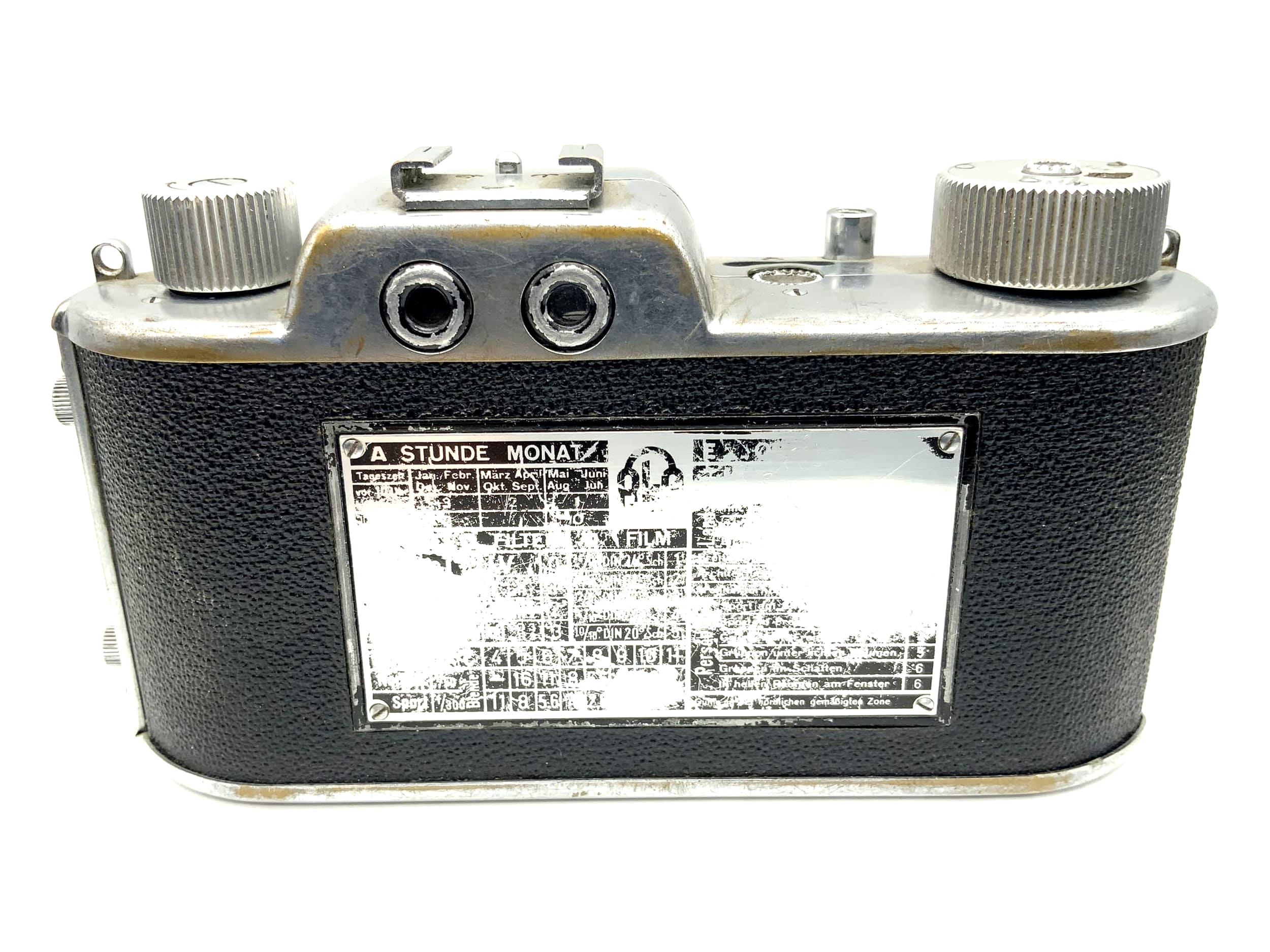 Aka Akarette viewfinder camera with Schneider Kreuznach Xenar 2.8/45mm lens