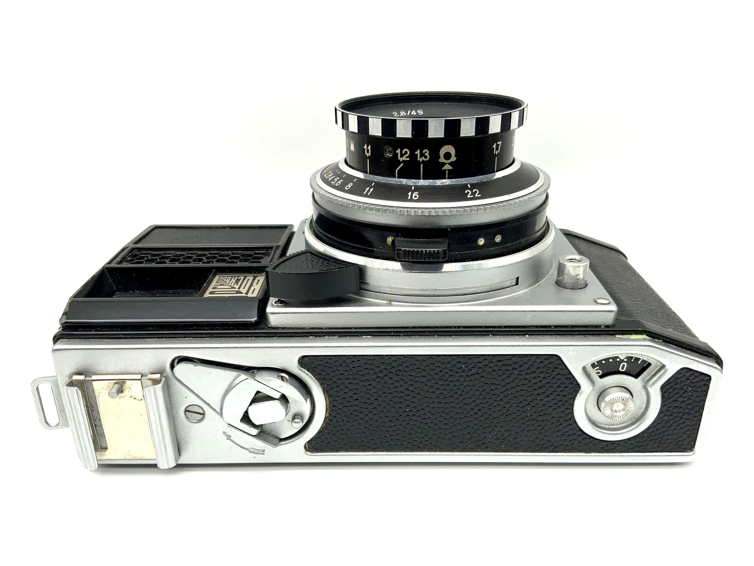 GOMZ Voskhod viewfinder camera with Lomo T-48 2.8/45! Beli defective!