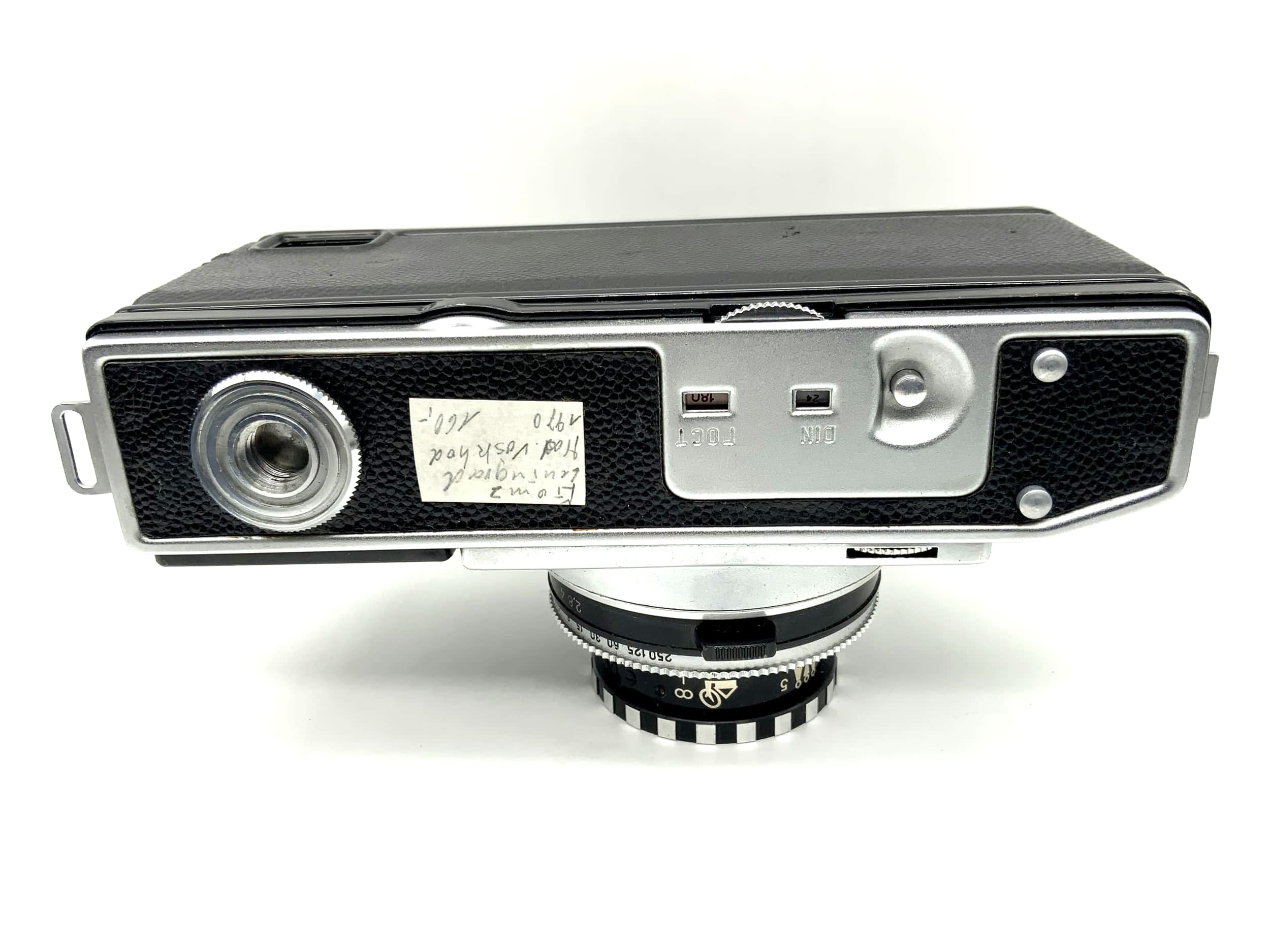 GOMZ Voskhod viewfinder camera with Lomo T-48 2.8/45! Beli defective!