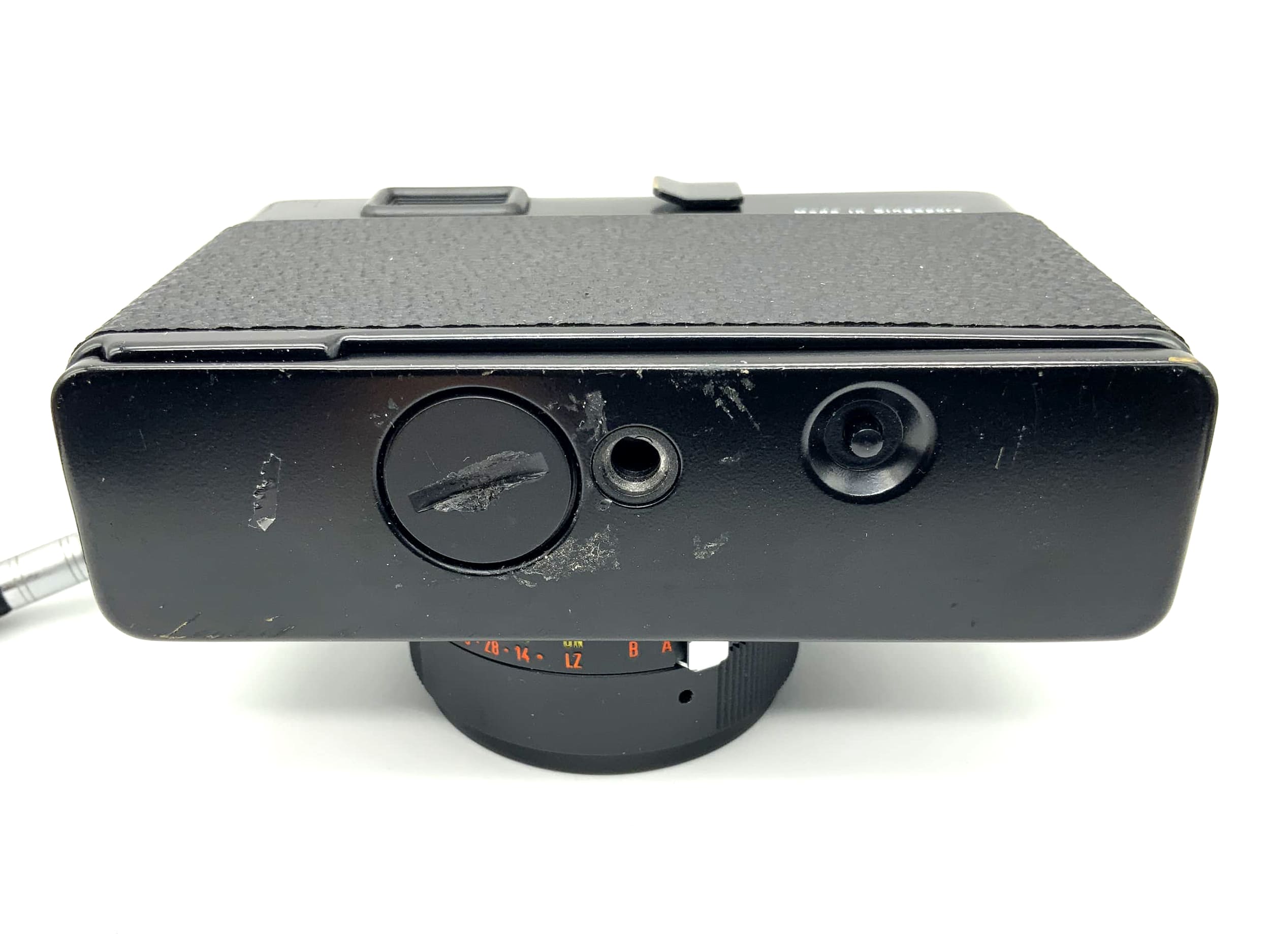 Rollei XF 35 viewfinder camera with Sonnar 2.3/40 lens! Light meter defective!