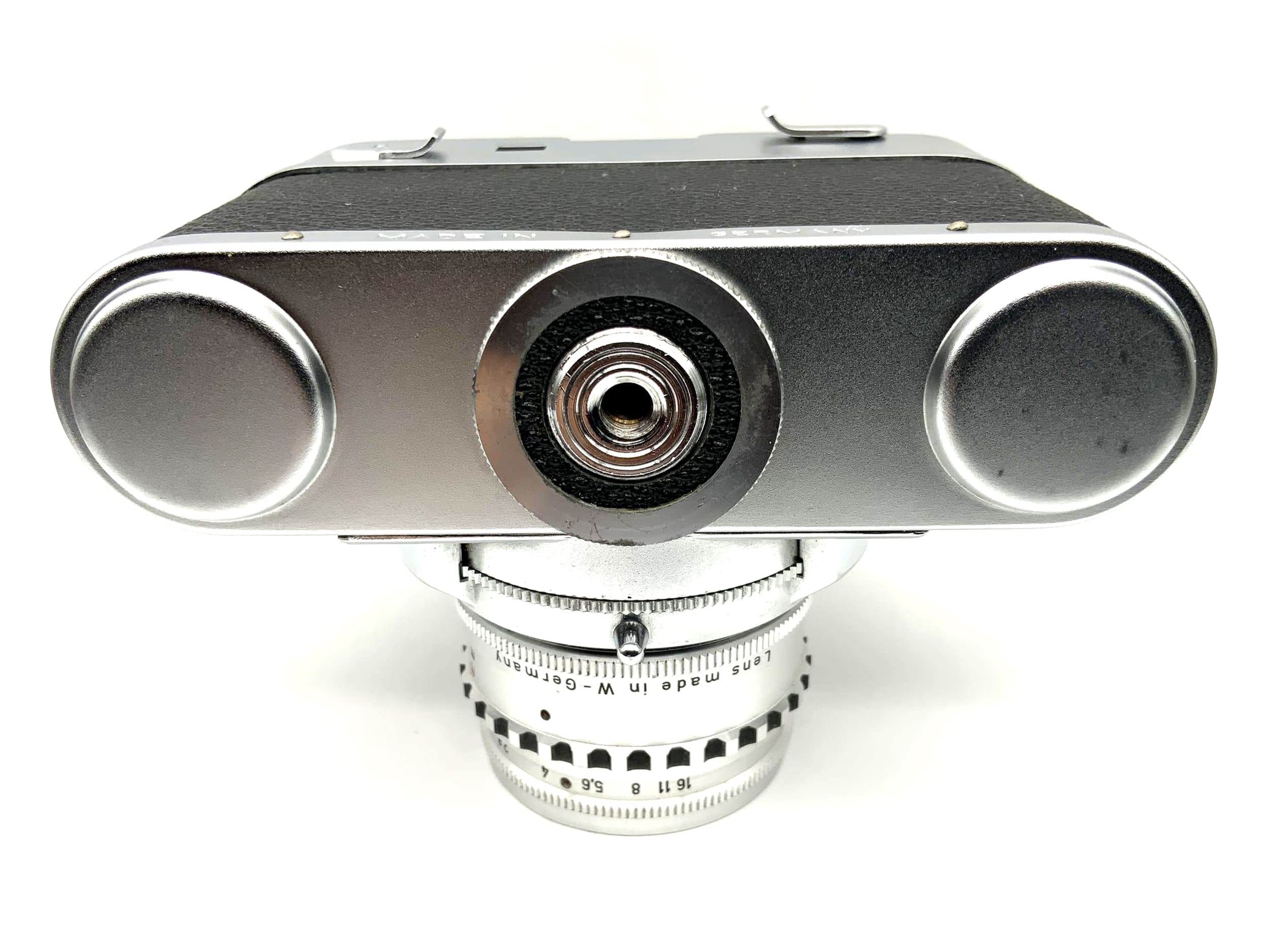 Braun Paxette II BL + Staeble Color-Ultralit 1:2.8/50 Prontor SVS !Beli defective!