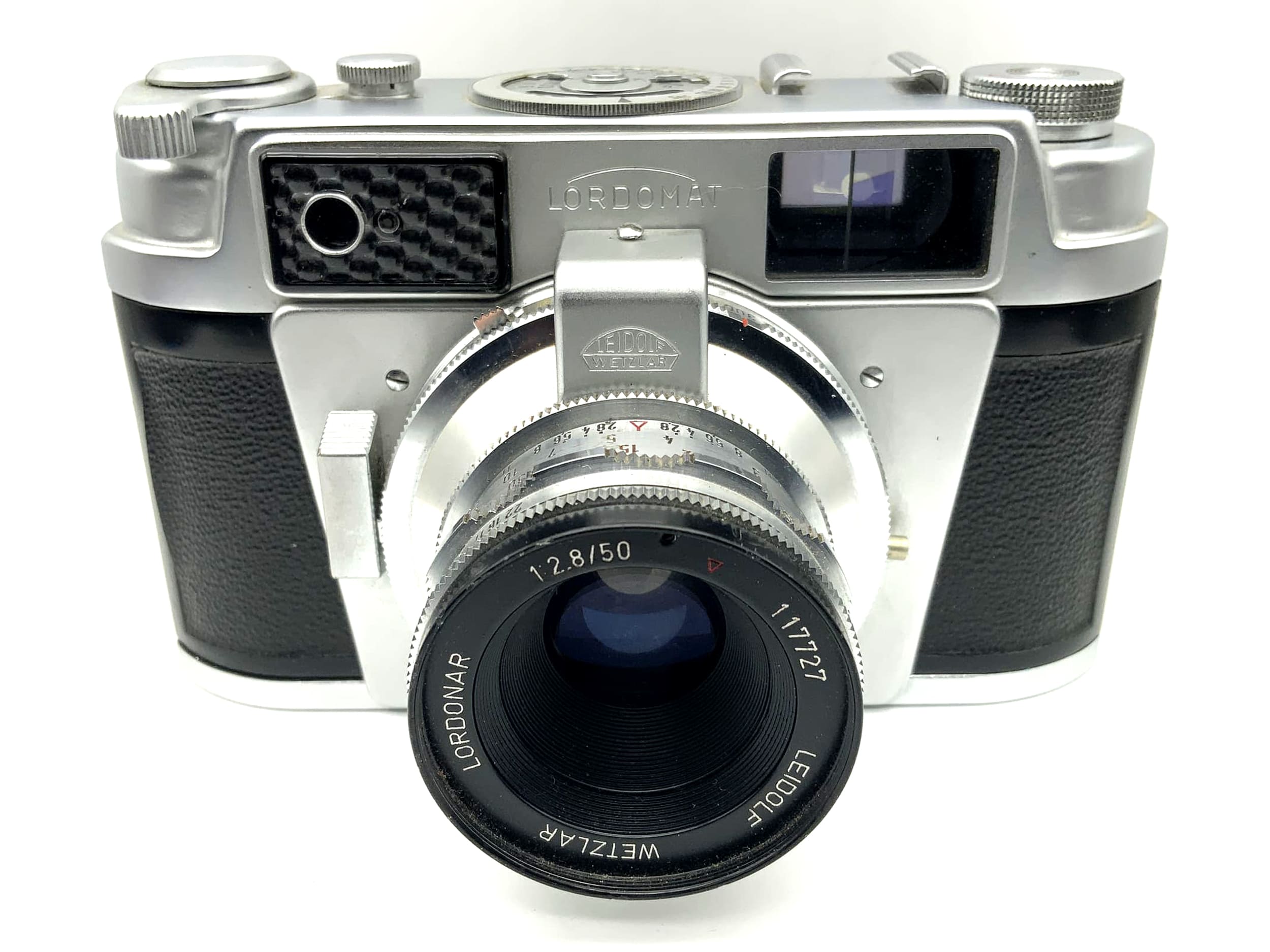Leidolf Lordomat SLE with Lordonar 1:2.8 f=50mm Prontor-SVS !Beli defective!