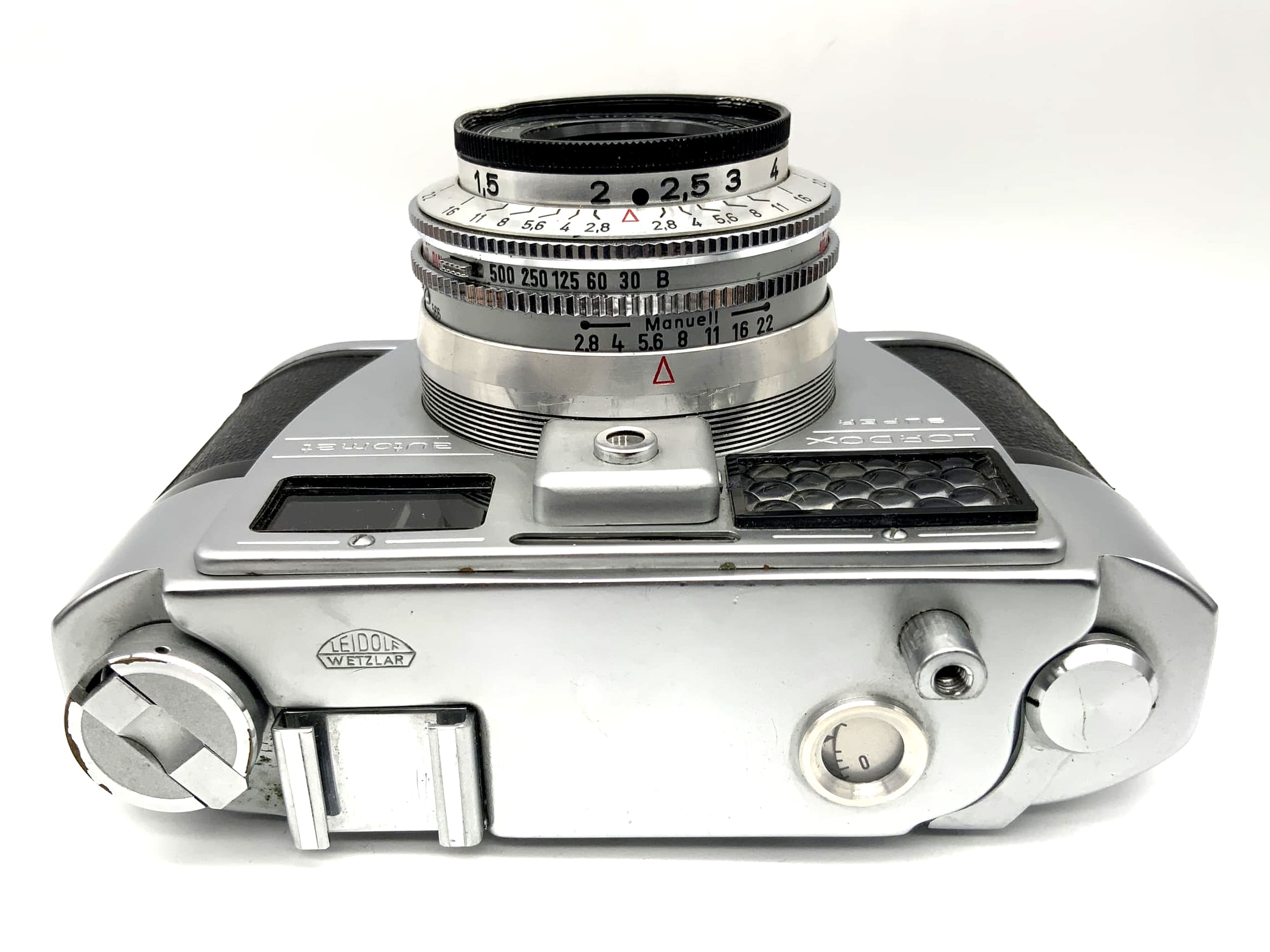 Leidolf Lordox automatic super with Lordonar 1:2.8/5cm Prontor-Matic! Beli defective!