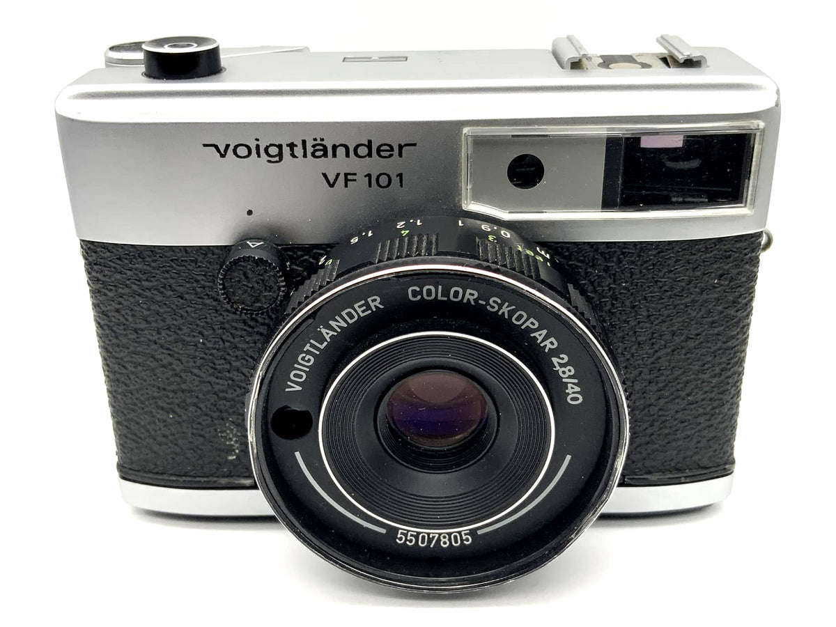Voigtländer VF 101 viewfinder camera with Color Skopar 2.8/40 lens! Light meter defective!