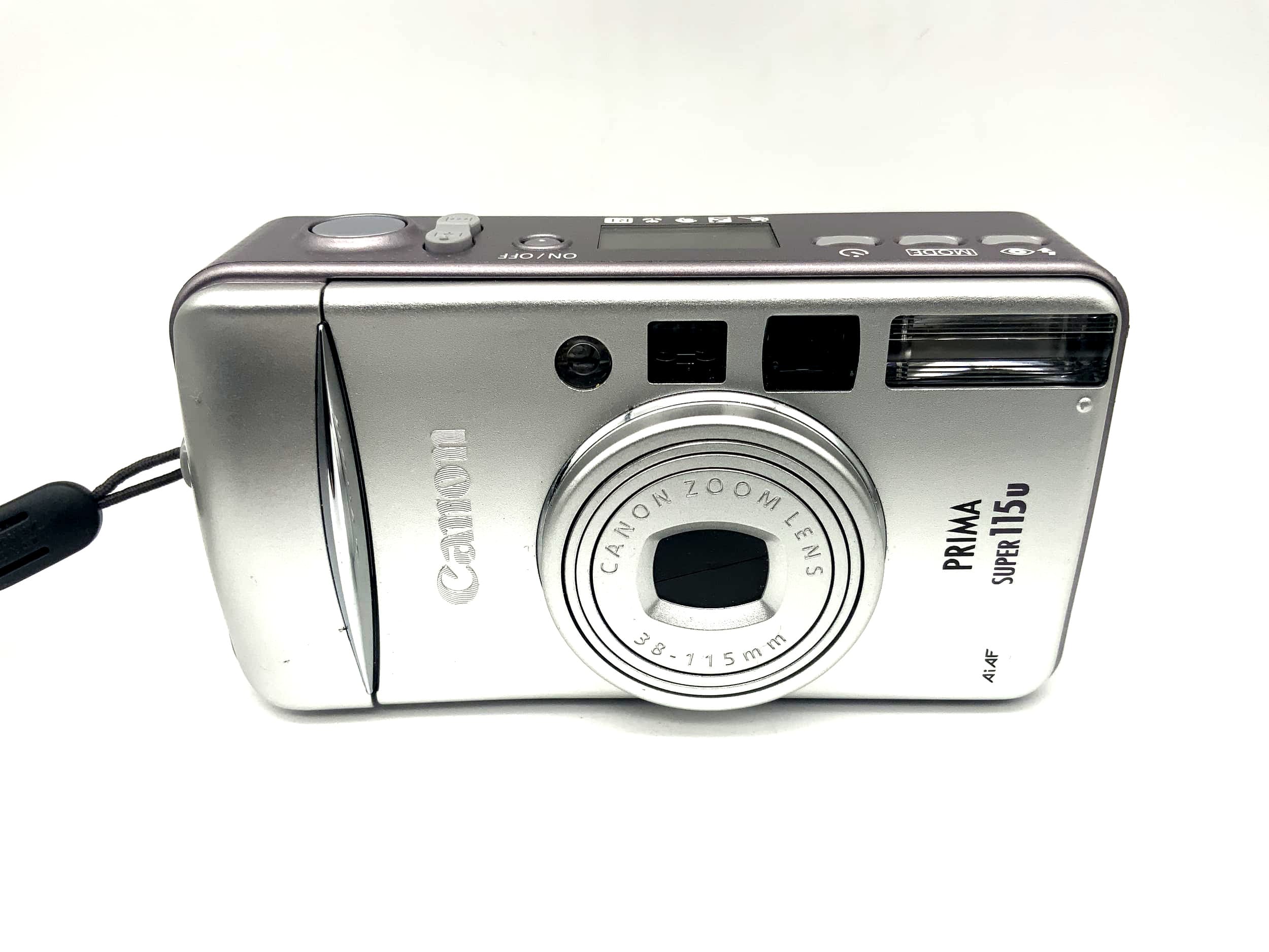 Canon Prima Super 115u Point&amp;Shoot with 38-115mm Zoom Lens Ai AF 35mm