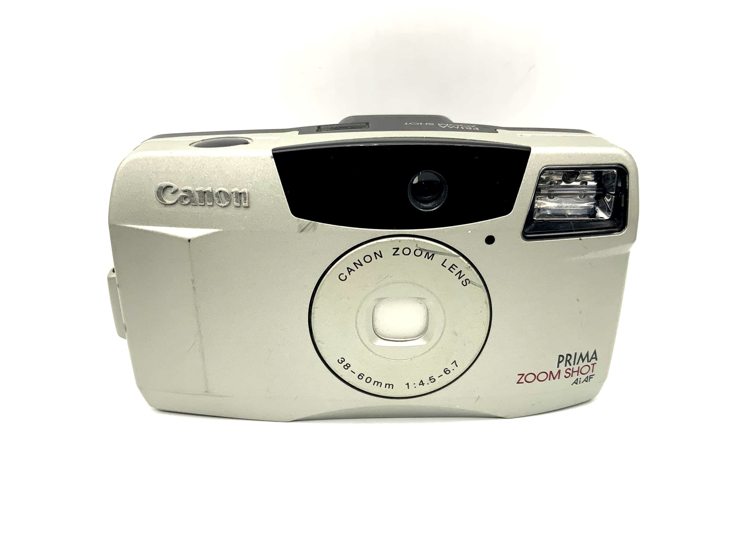 Canon Prima Zoom Shot Point&amp;Shoot with Zoom Lens 38-60mm 1:4.5-6.7 Ai AF 35mm