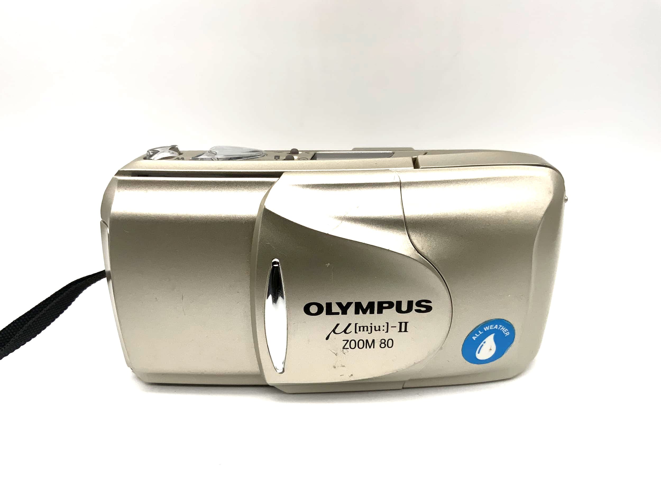 Olympus µ mju II Zoom 80 Point&amp;Shoot with 38-80mm Lens Multi AF Weatherproof 35mm