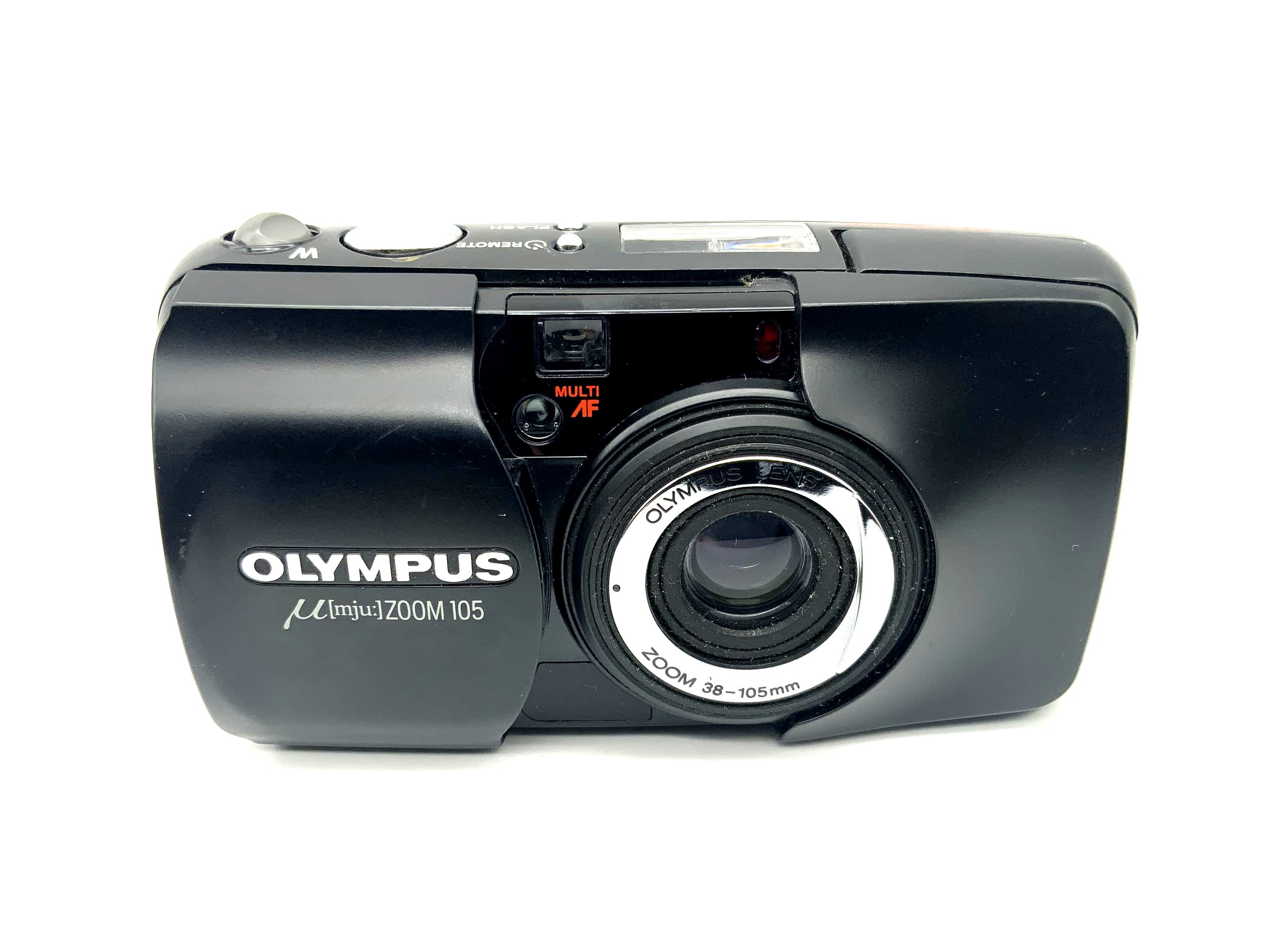 Olympus µ mju Zoom 105 Point&amp;Shoot with 38-105mm Lens Multi AF Analog Camera 35mm