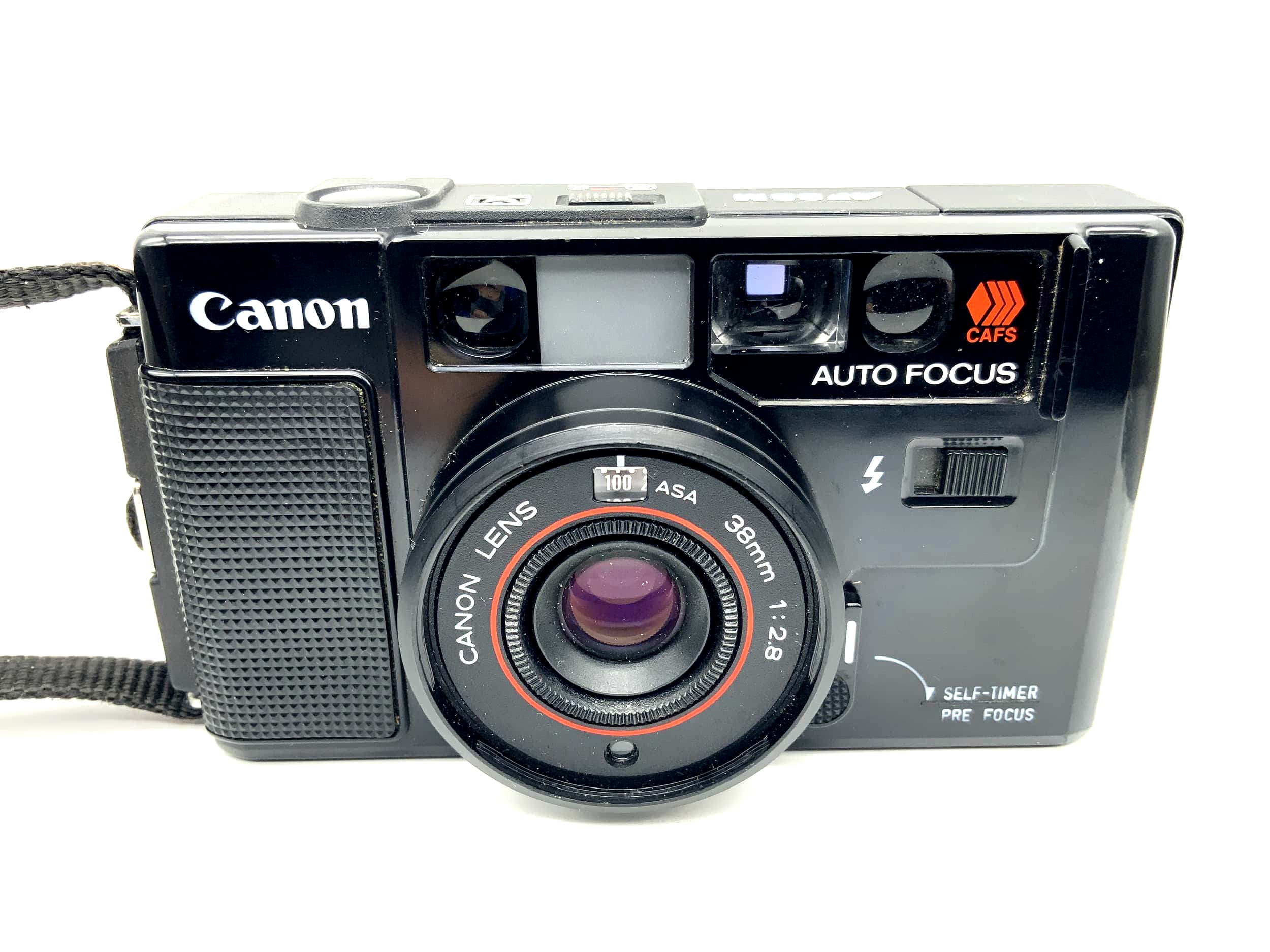 Canon AF35M Point&amp;Shoot with 38mm 1:2.8 Lens Auto Focus AF analog camera 35mm