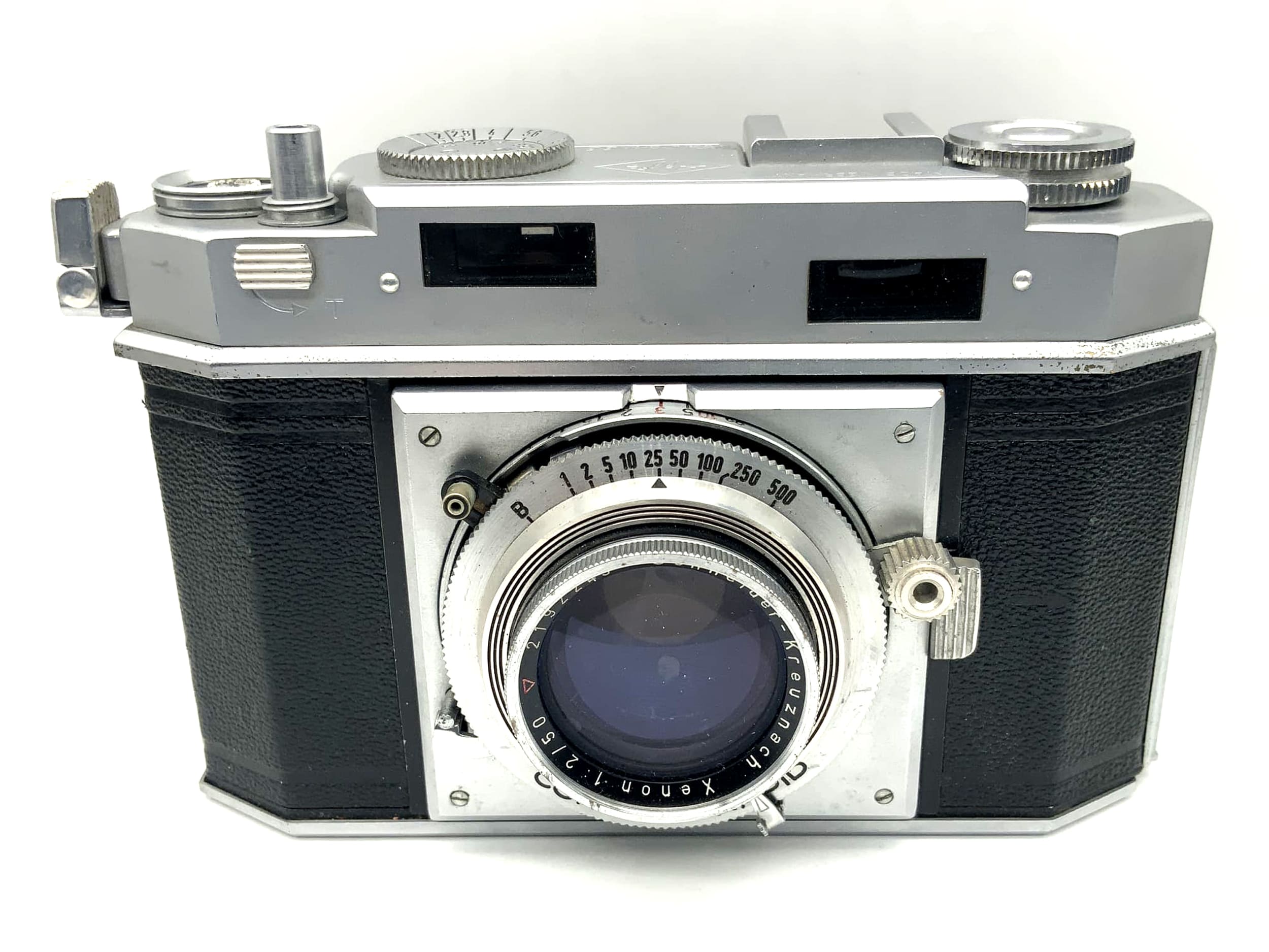 Agfa Karat 36 viewfinder camera with Xenon 1:2/50 Compur Rapid 35mm
